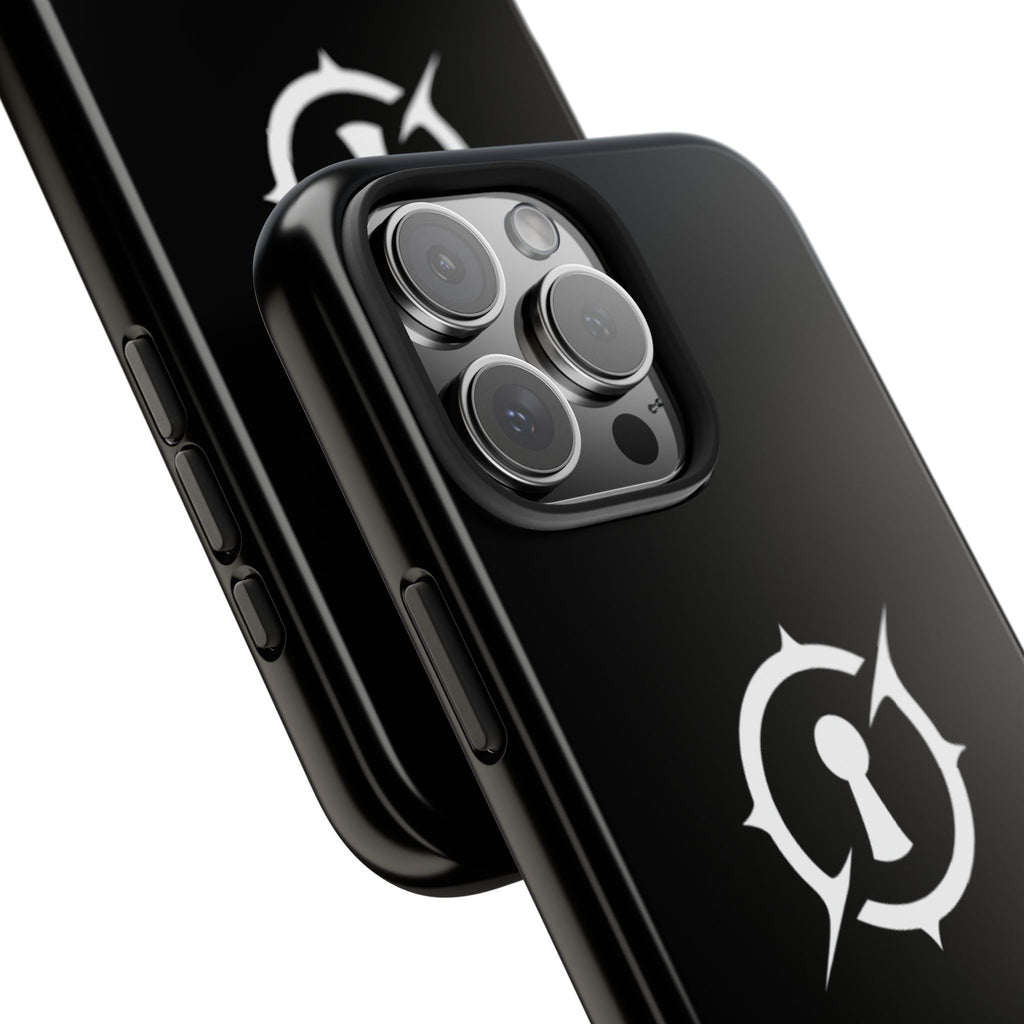 Obsidian Room Keyhole Tough Phone Cases
