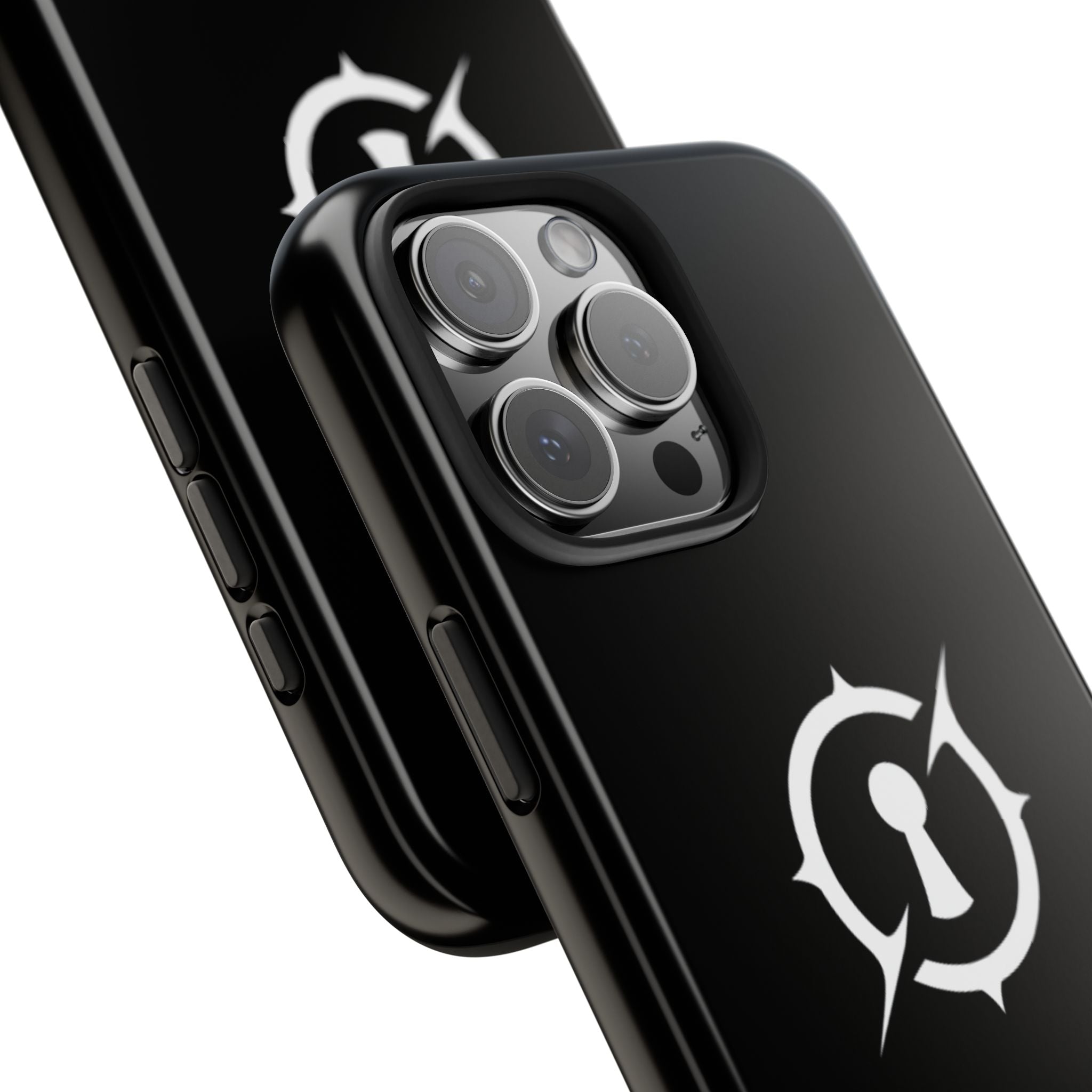 Obsidian Room Keyhole Tough Phone Cases