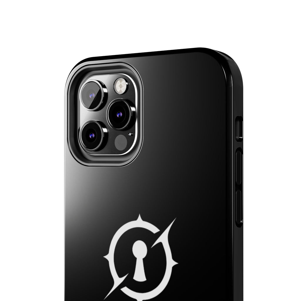 Obsidian Room Keyhole Tough Phone Cases