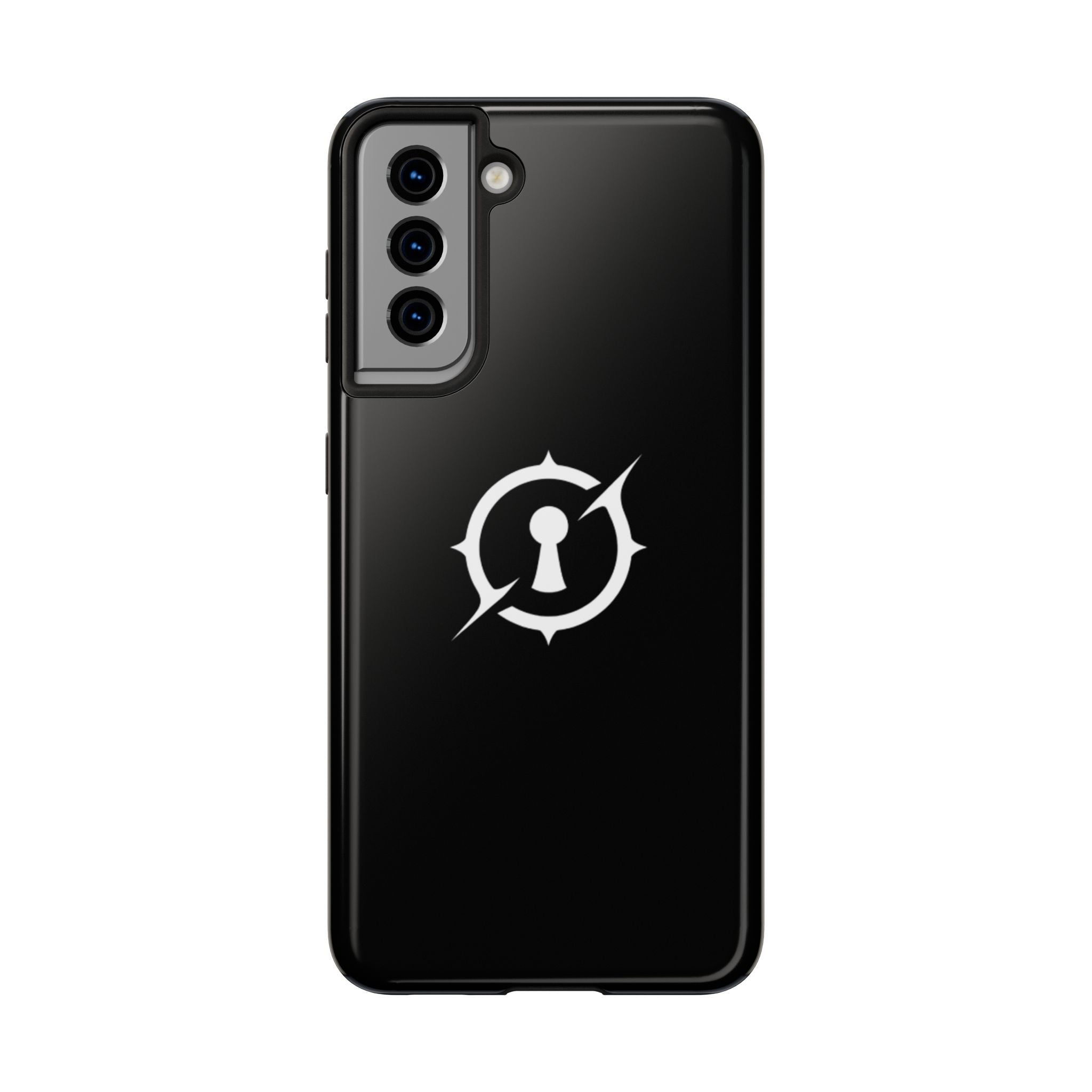 Obsidian Room Keyhole Tough Phone Cases