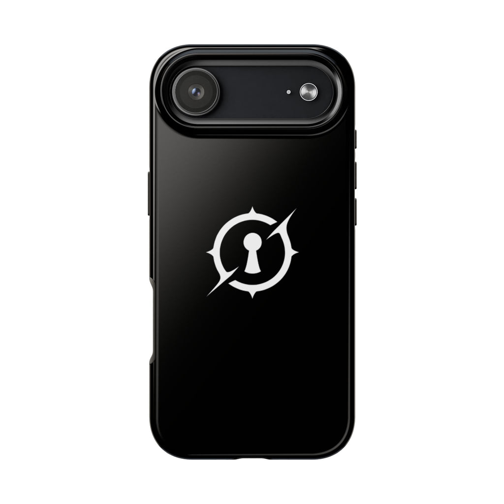 Obsidian Room Keyhole Tough Phone Cases