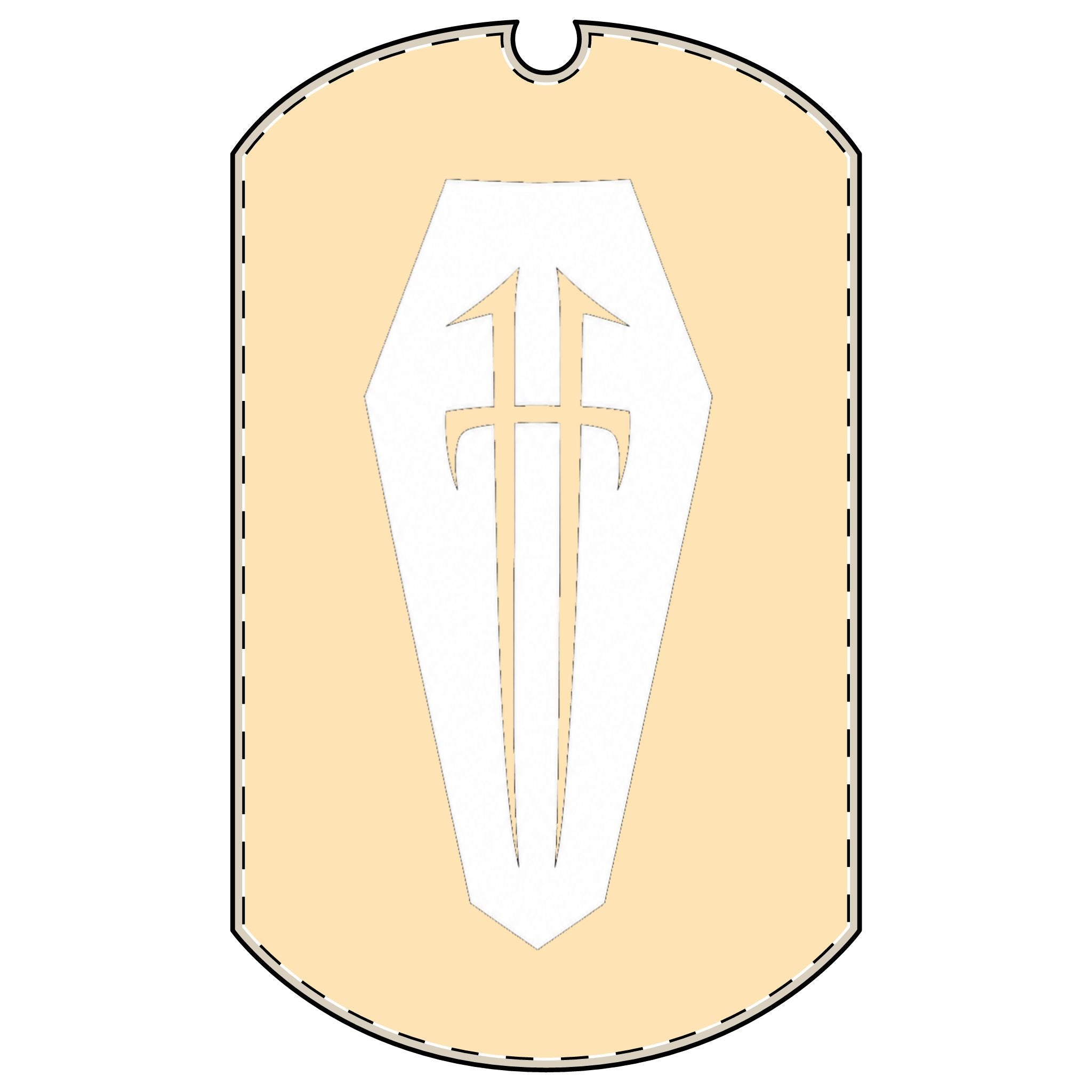 Dog Tag with Chain