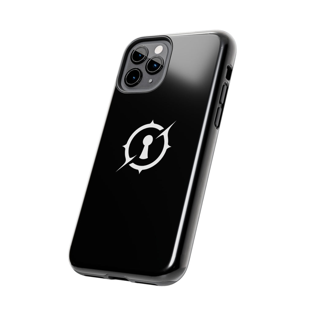 Obsidian Room Keyhole Tough Phone Cases