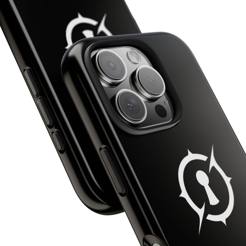 Obsidian Room Keyhole Tough Phone Cases