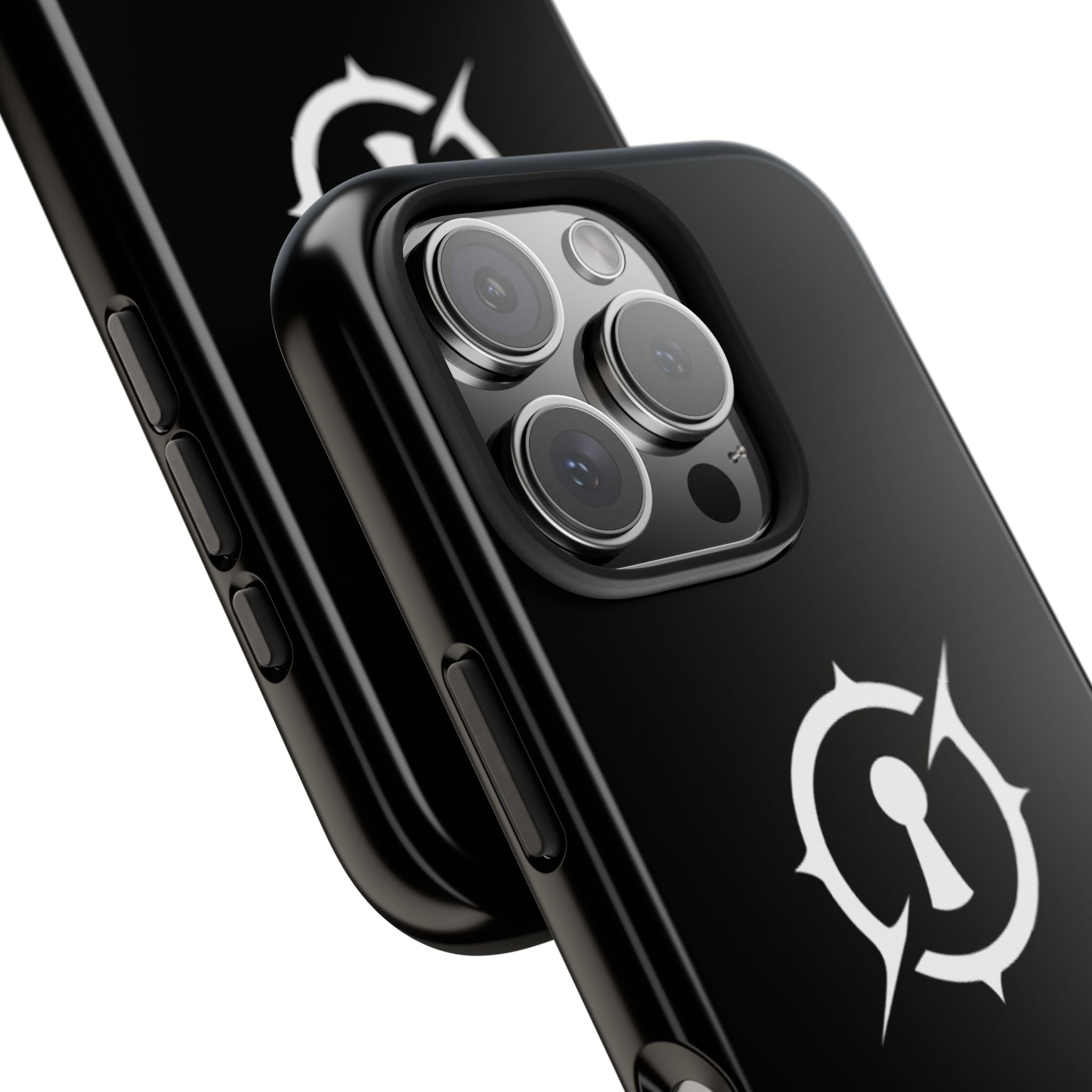 Obsidian Room Keyhole Tough Phone Cases