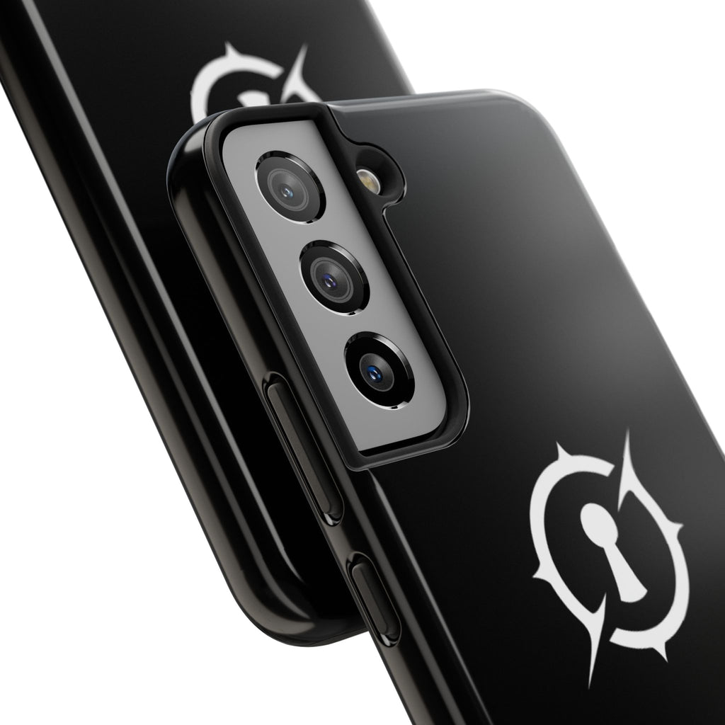 Obsidian Room Keyhole Tough Phone Cases