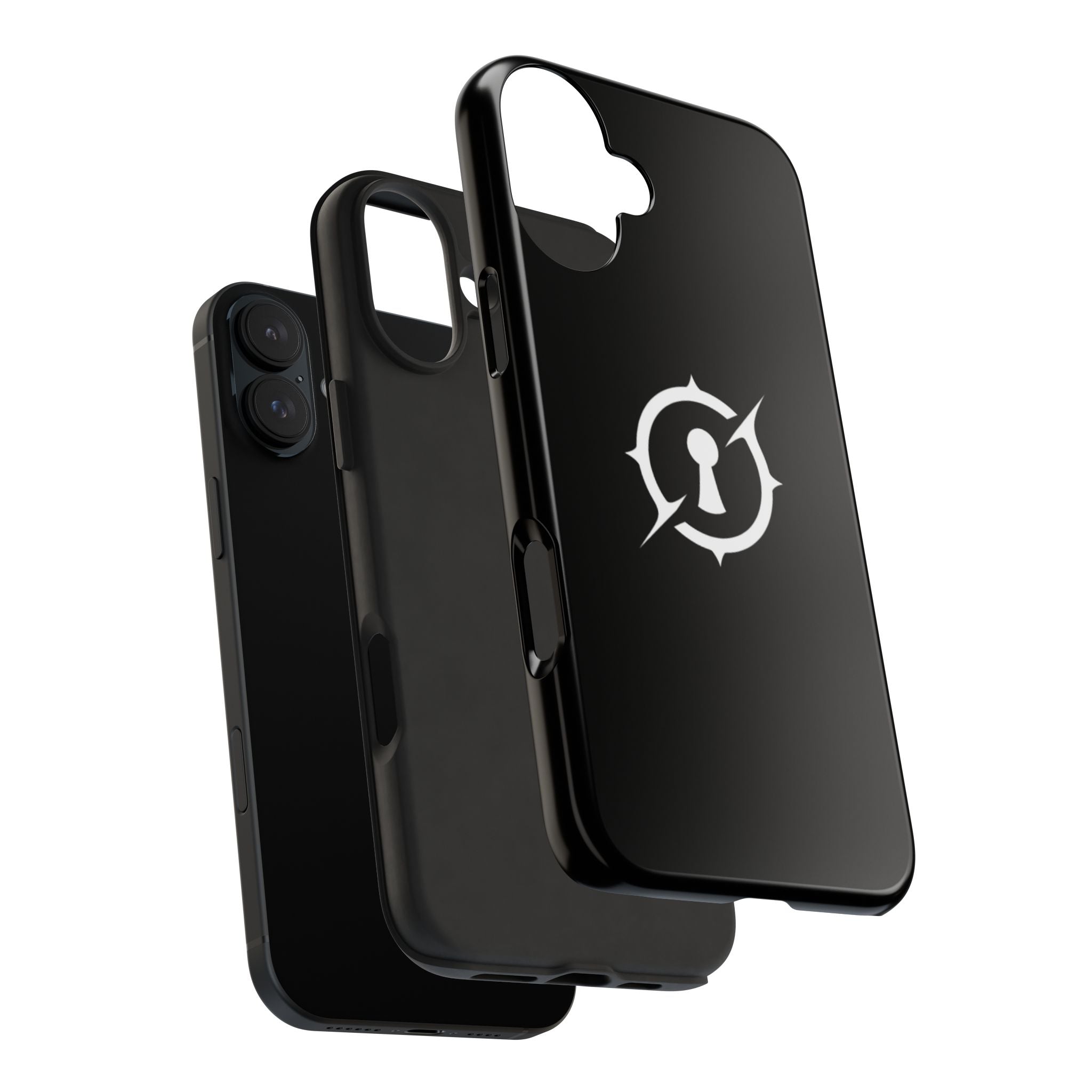 Obsidian Room Keyhole Tough Phone Cases
