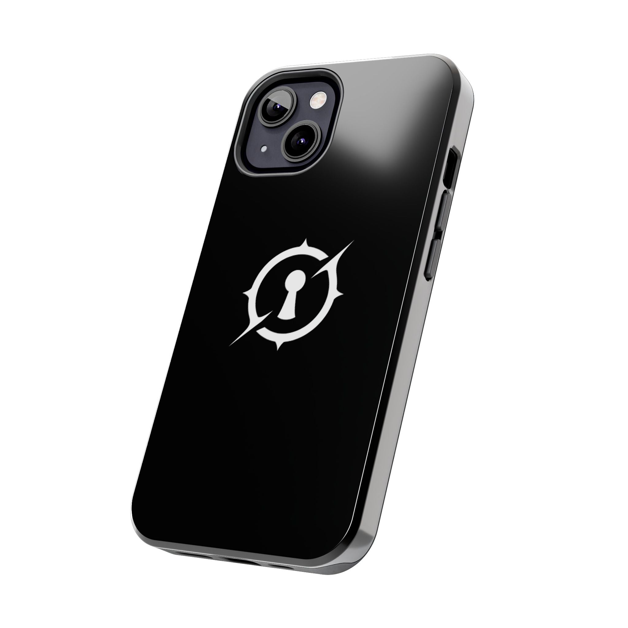 Obsidian Room Keyhole Tough Phone Cases