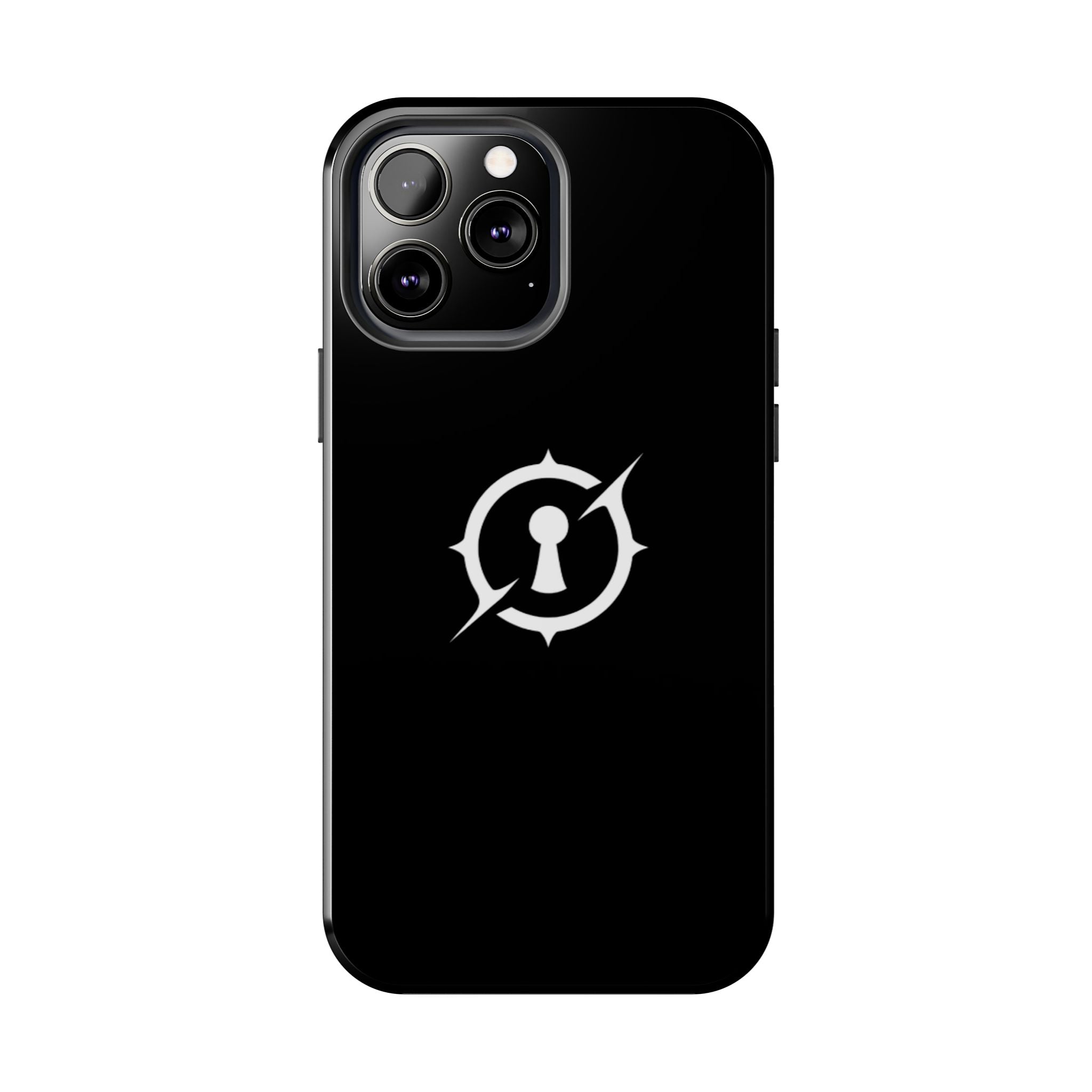 Obsidian Room Keyhole Tough Phone Cases