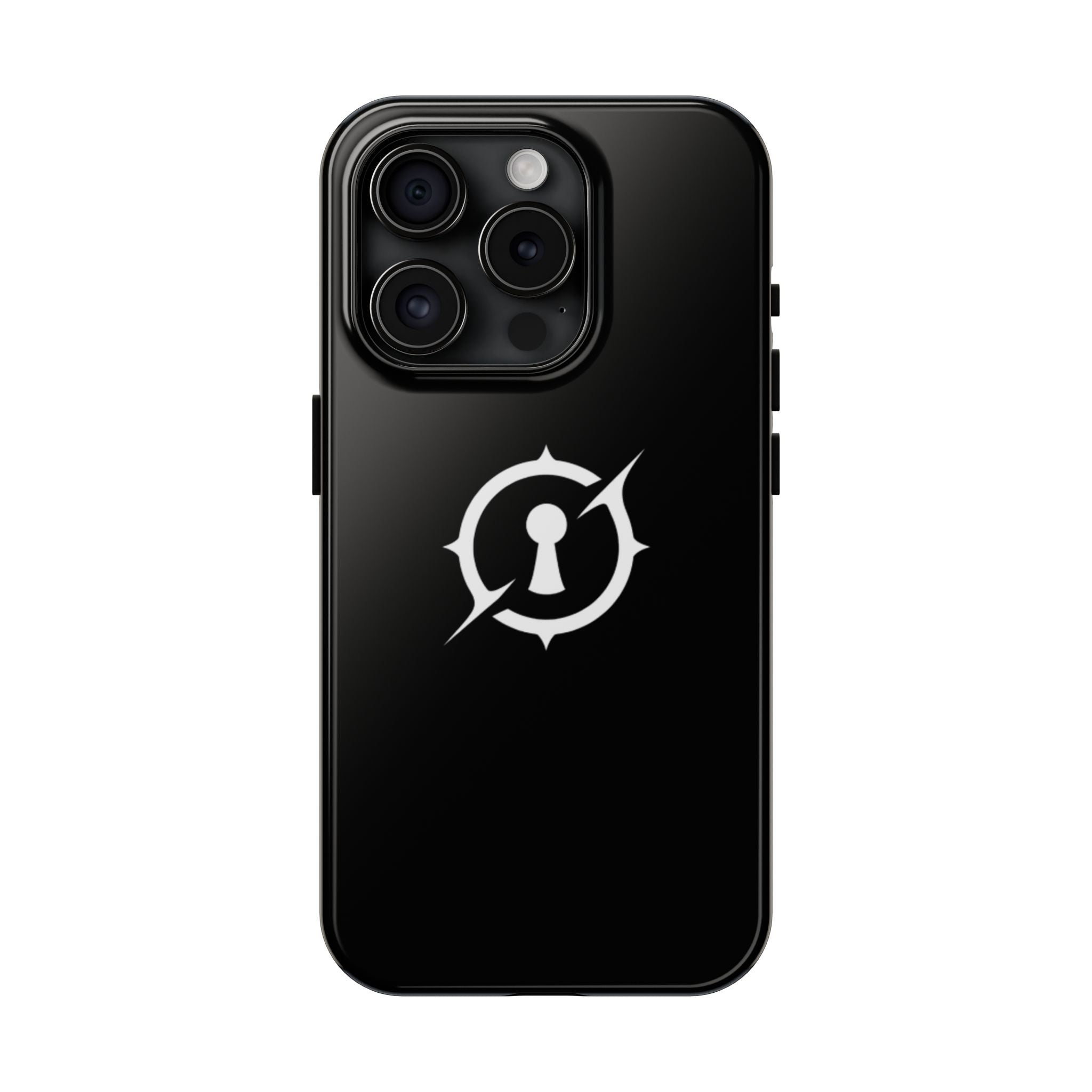 Obsidian Room Keyhole Tough Phone Cases