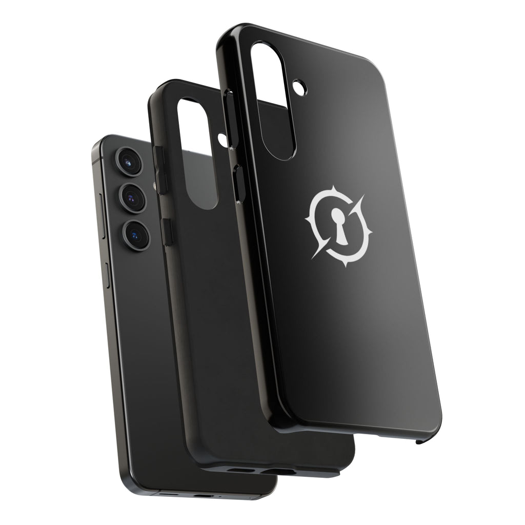 Obsidian Room Keyhole Tough Phone Cases