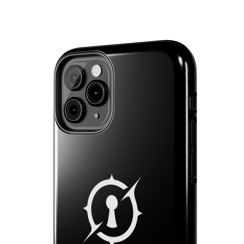 Obsidian Room Keyhole Tough Phone Cases