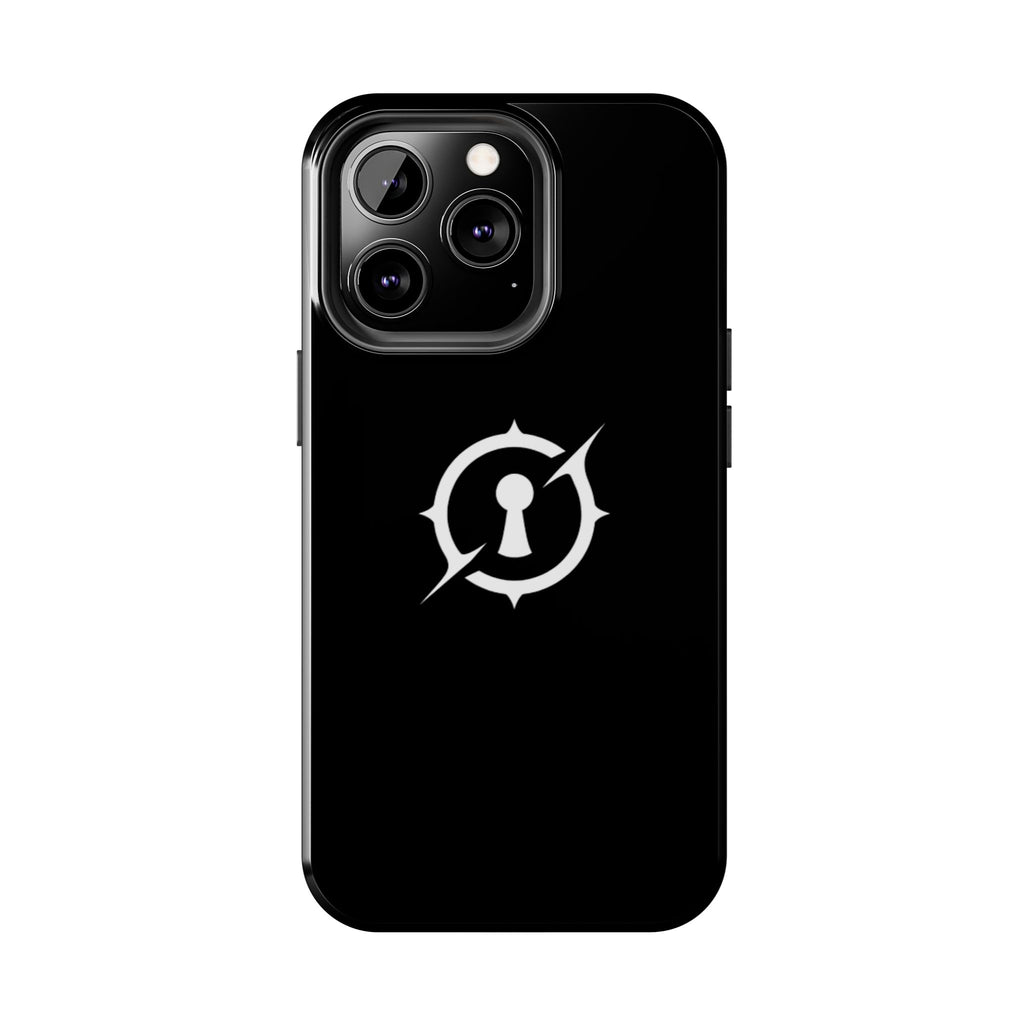 Obsidian Room Keyhole Tough Phone Cases