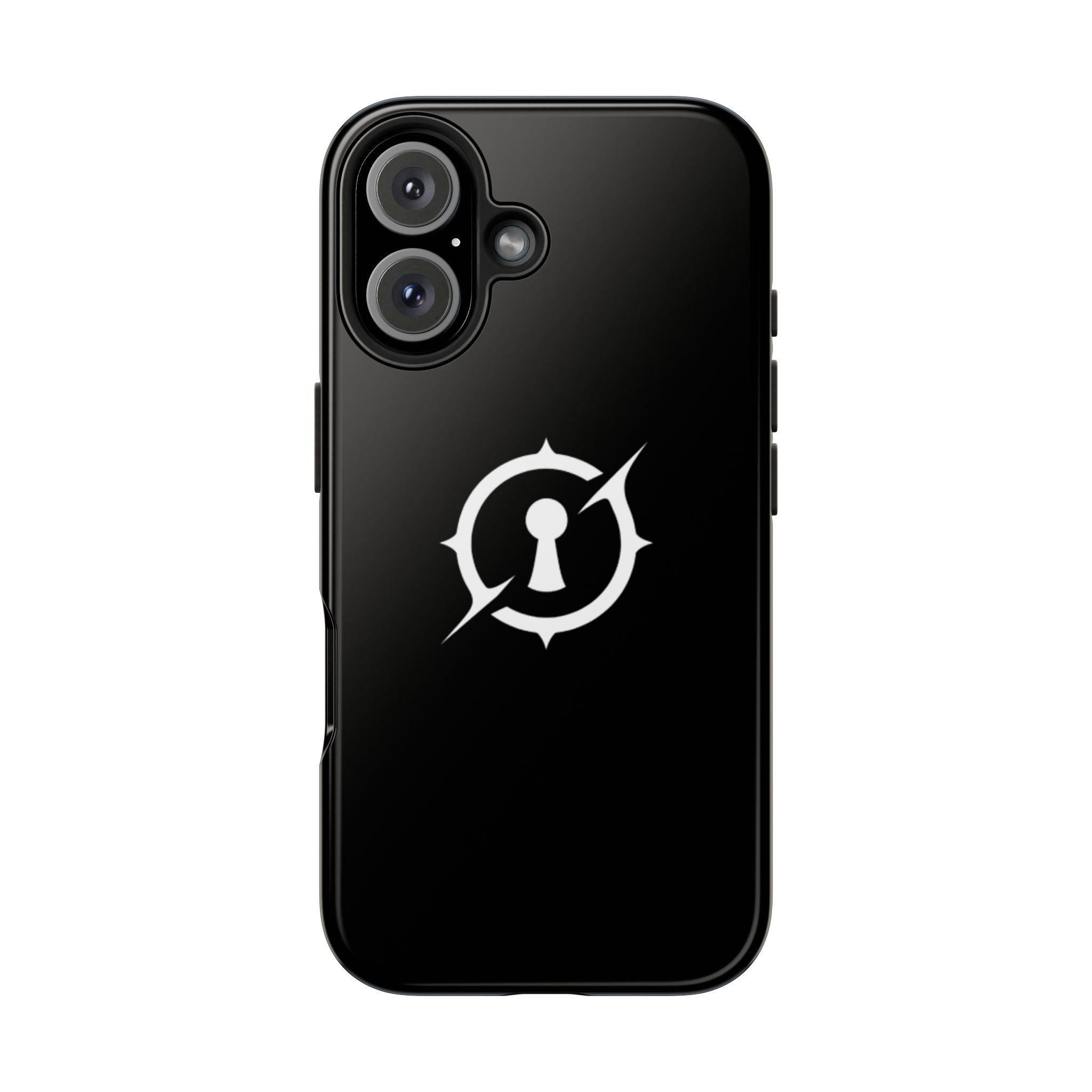 Obsidian Room Keyhole Tough Phone Cases