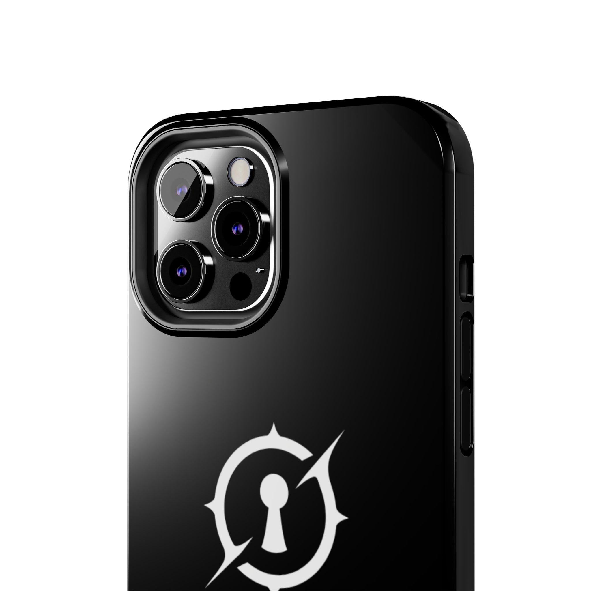 Obsidian Room Keyhole Tough Phone Cases