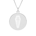 Round Border Photo Pendant