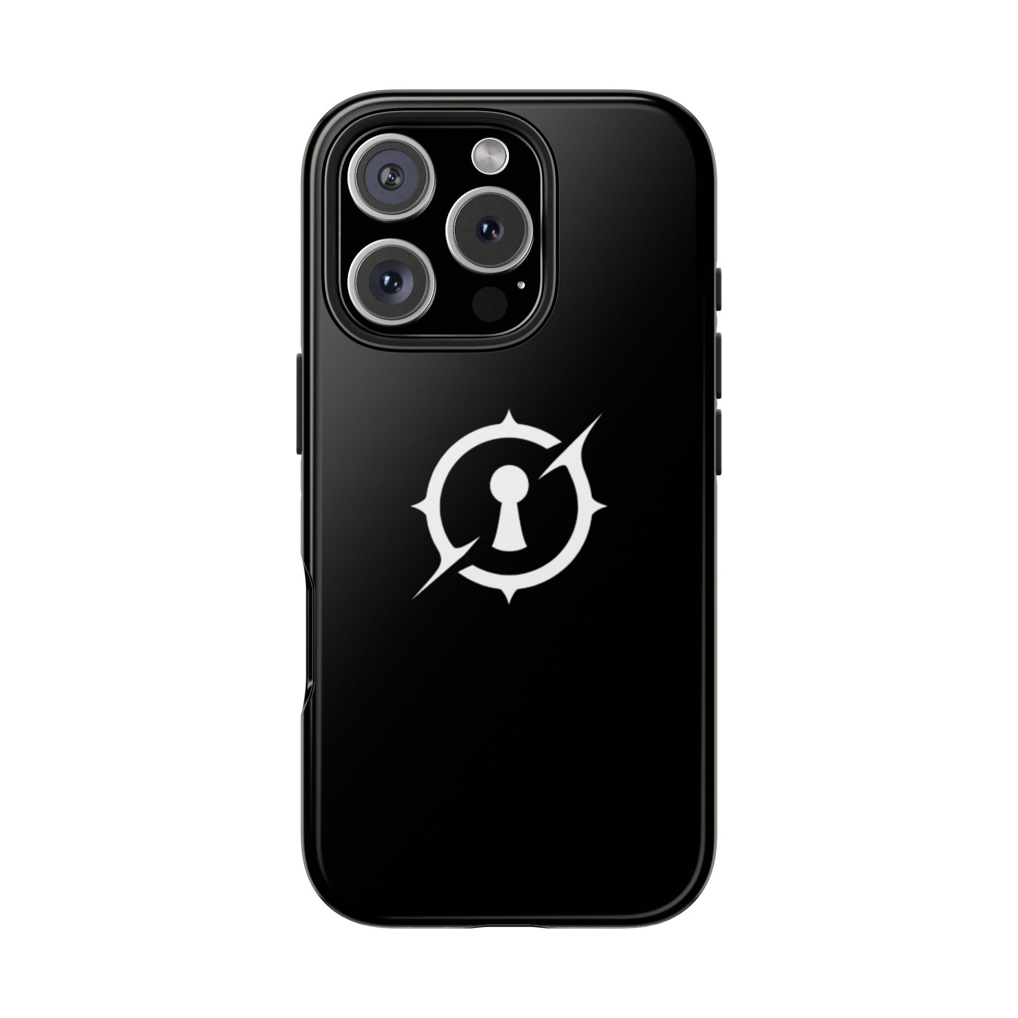 Obsidian Room Keyhole Tough Phone Cases
