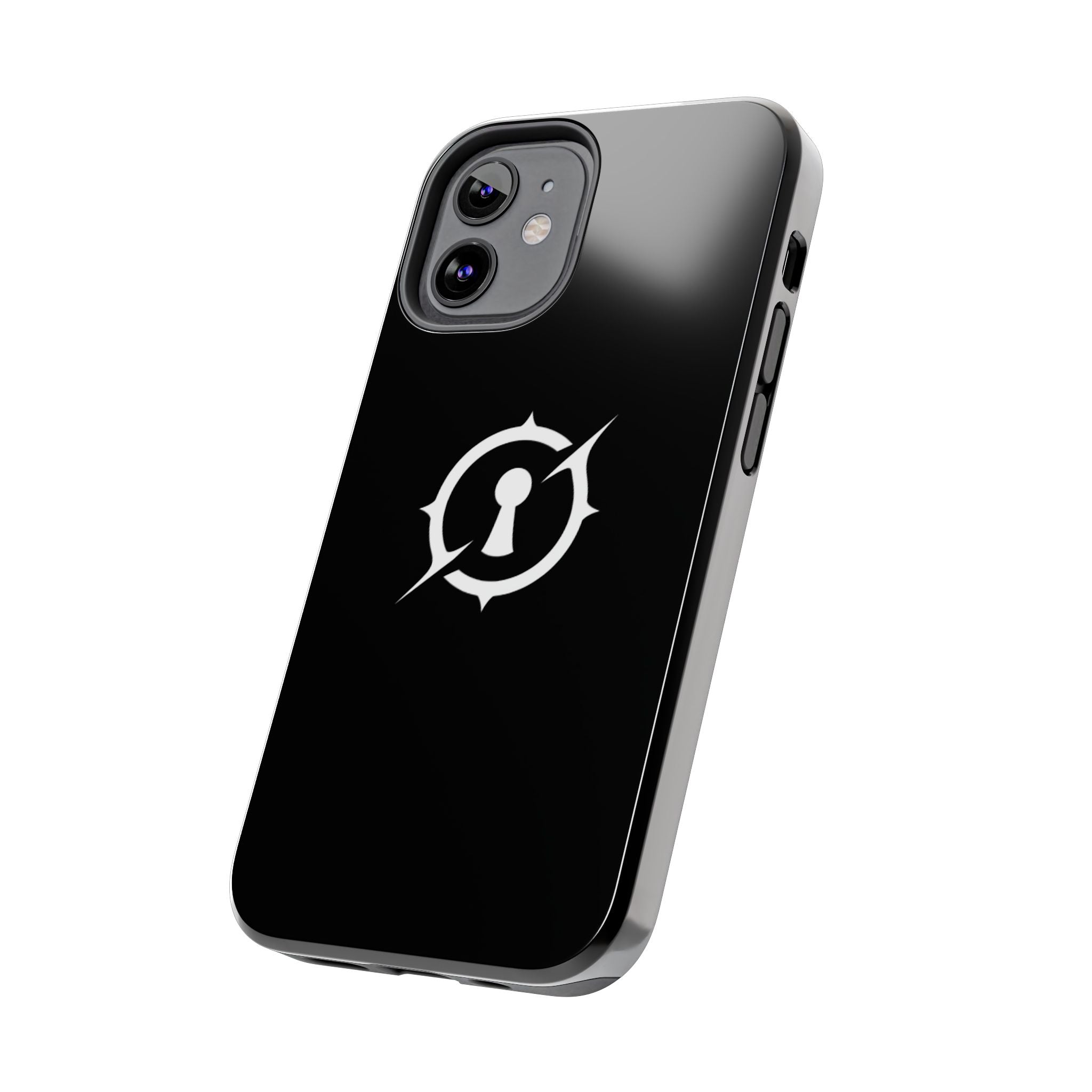 Obsidian Room Keyhole Tough Phone Cases
