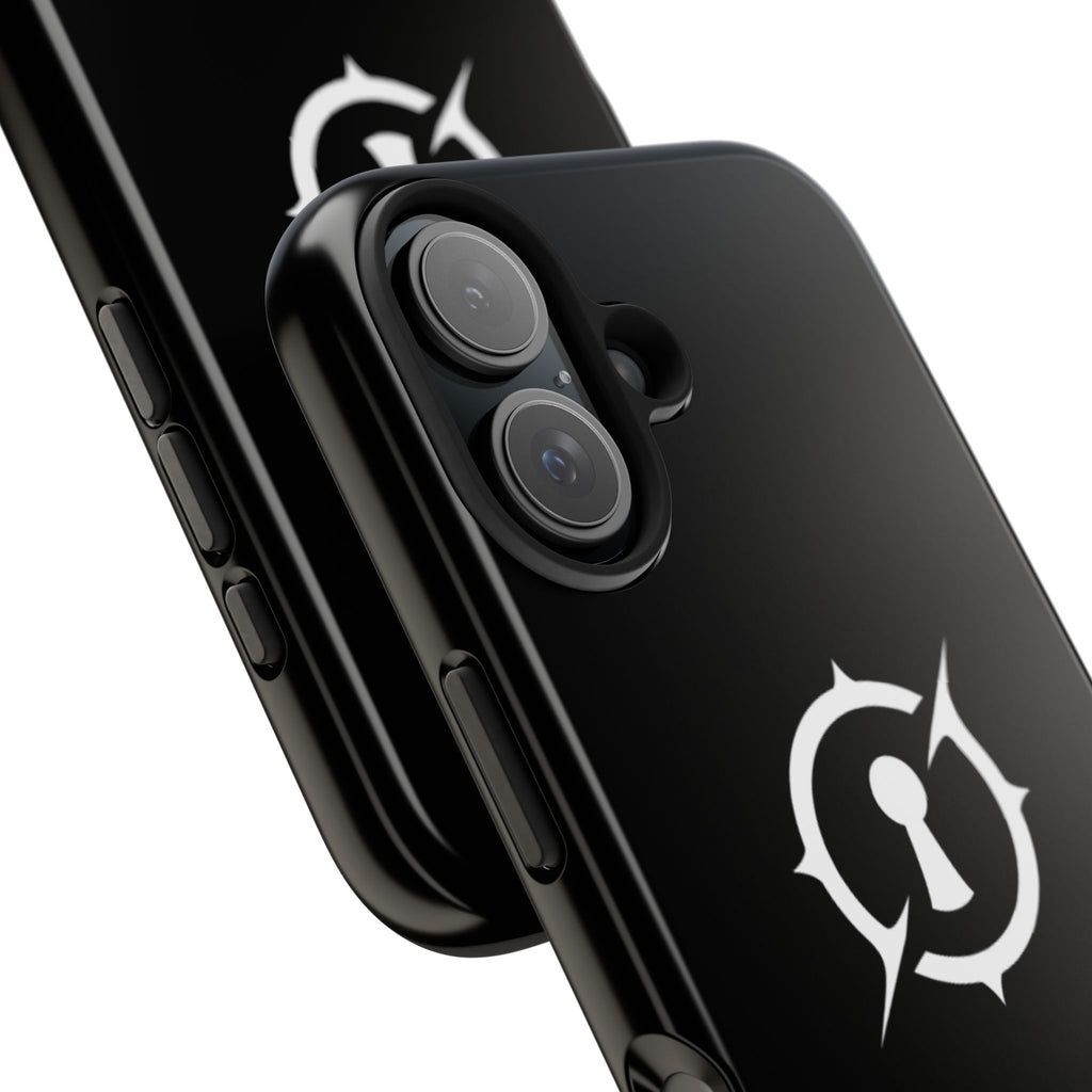 Obsidian Room Keyhole Tough Phone Cases
