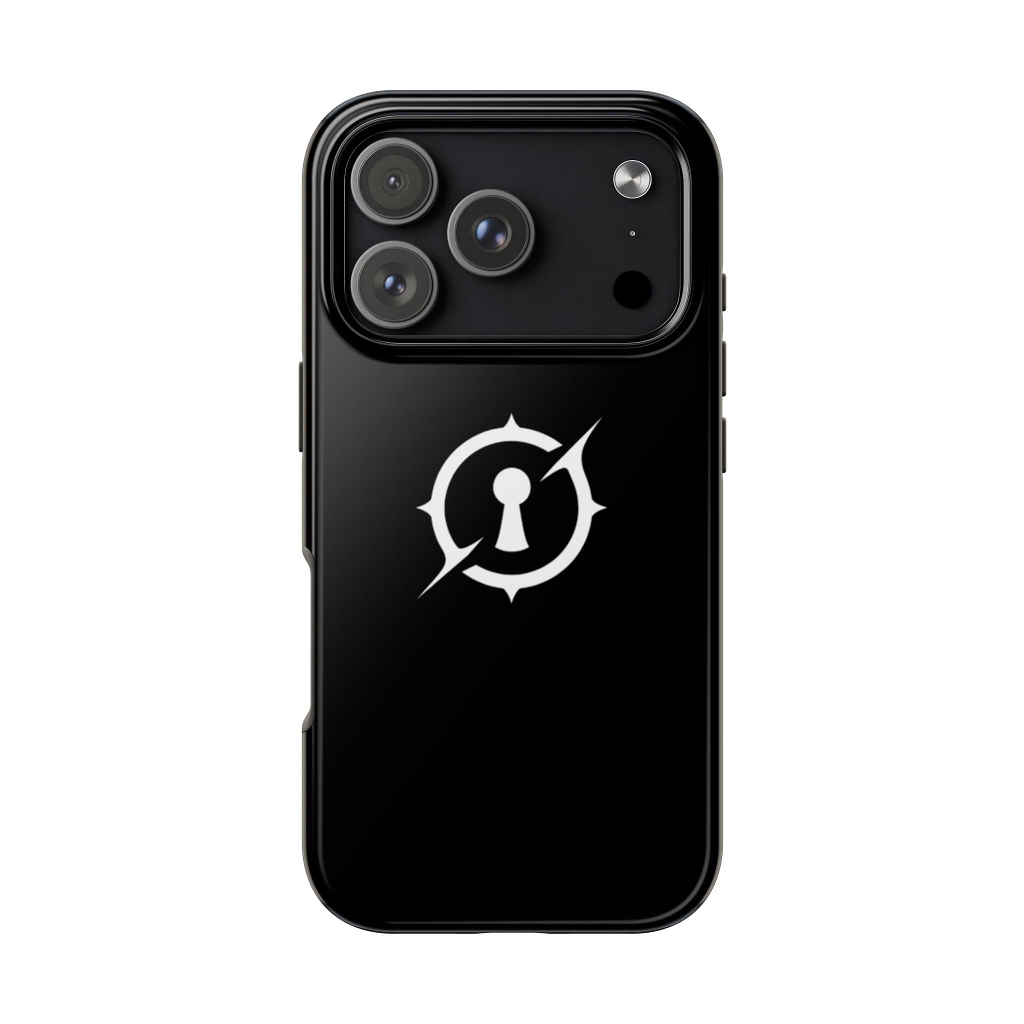Obsidian Room Keyhole Tough Phone Cases