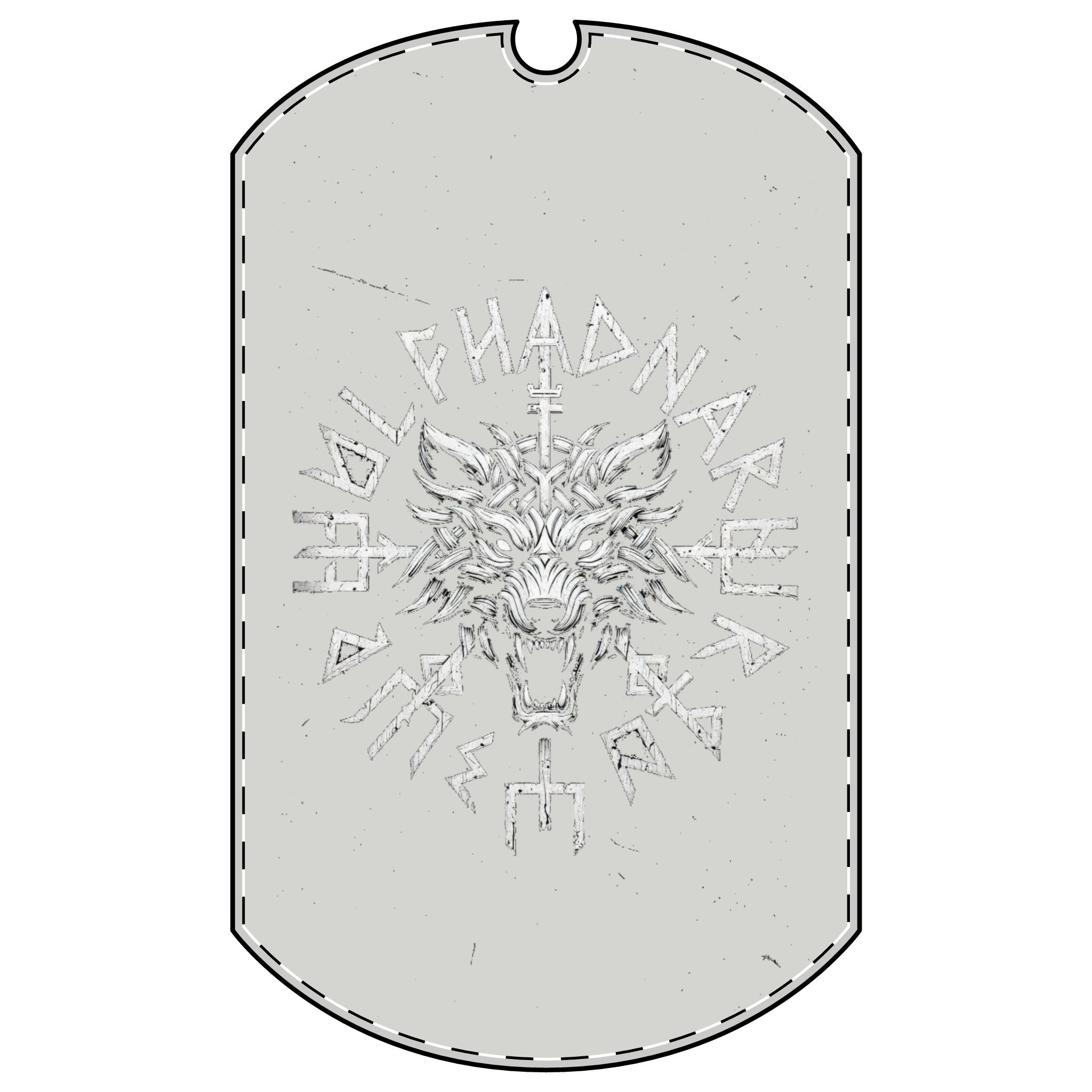 Dog Tag with Chain