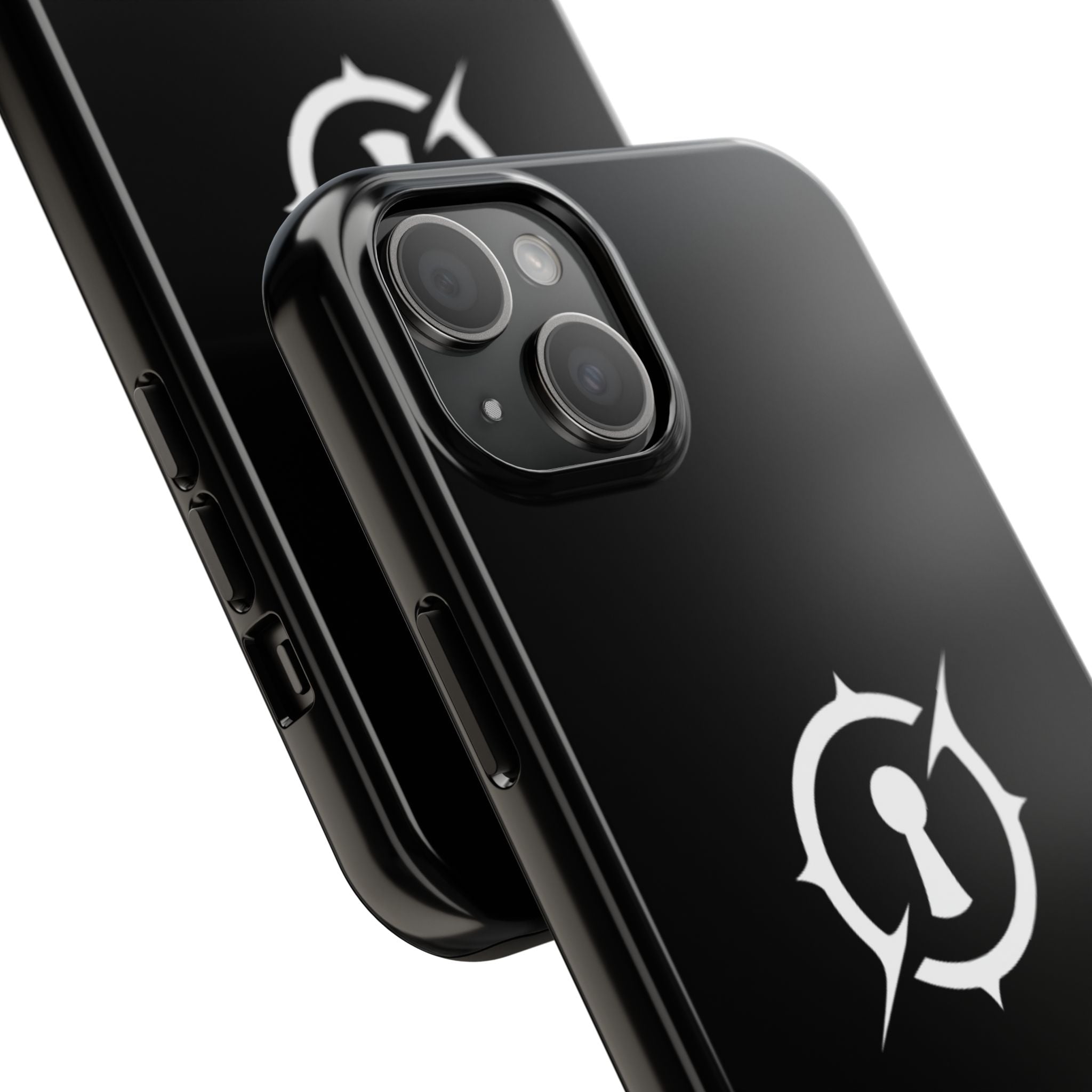 Obsidian Room Keyhole Tough Phone Cases