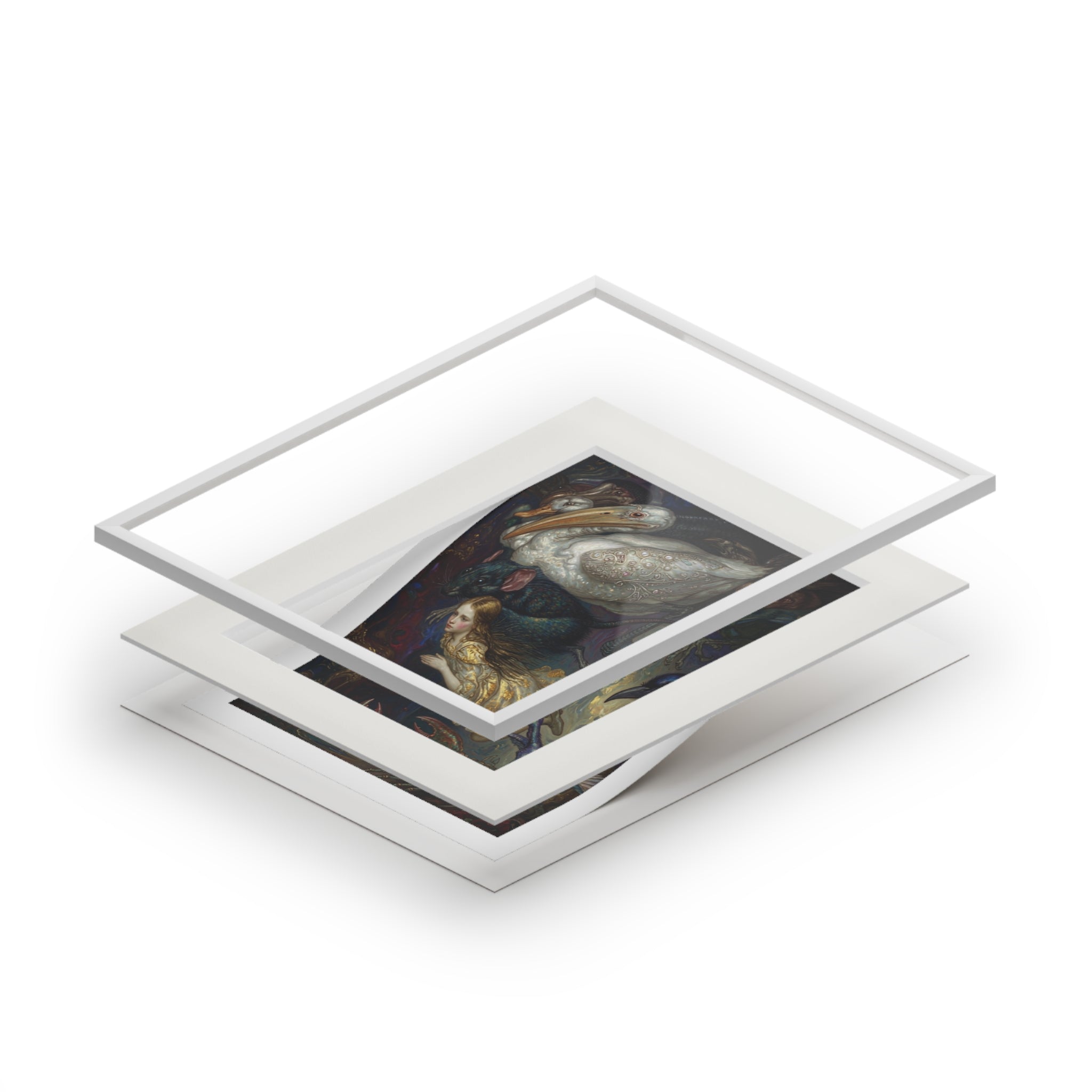 Fine Art Prints (Passepartout Paper Frame)