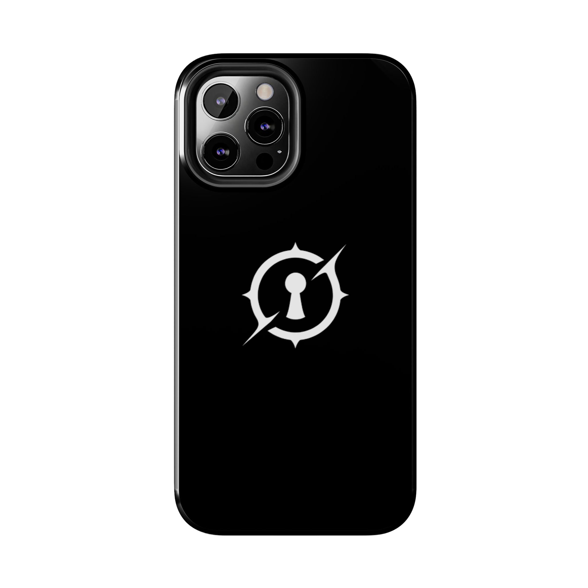 Obsidian Room Keyhole Tough Phone Cases