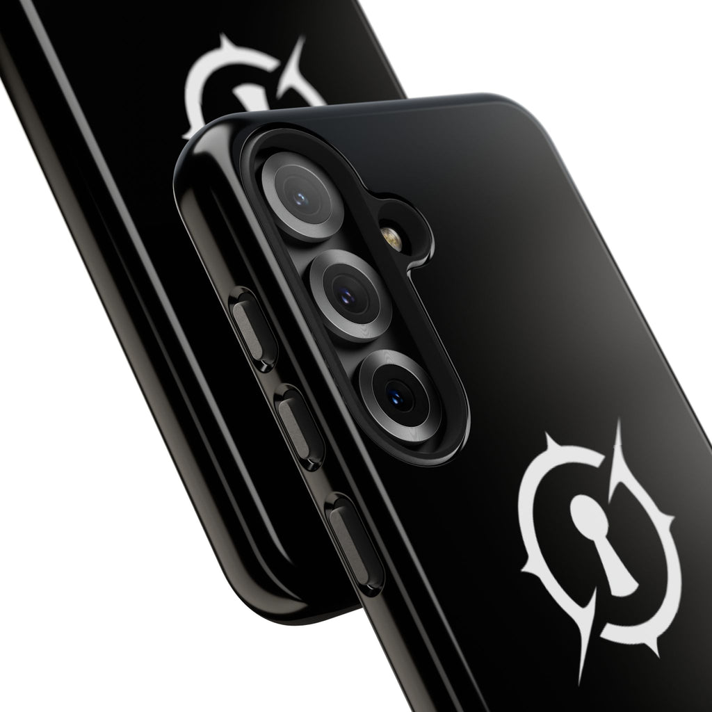 Obsidian Room Keyhole Tough Phone Cases