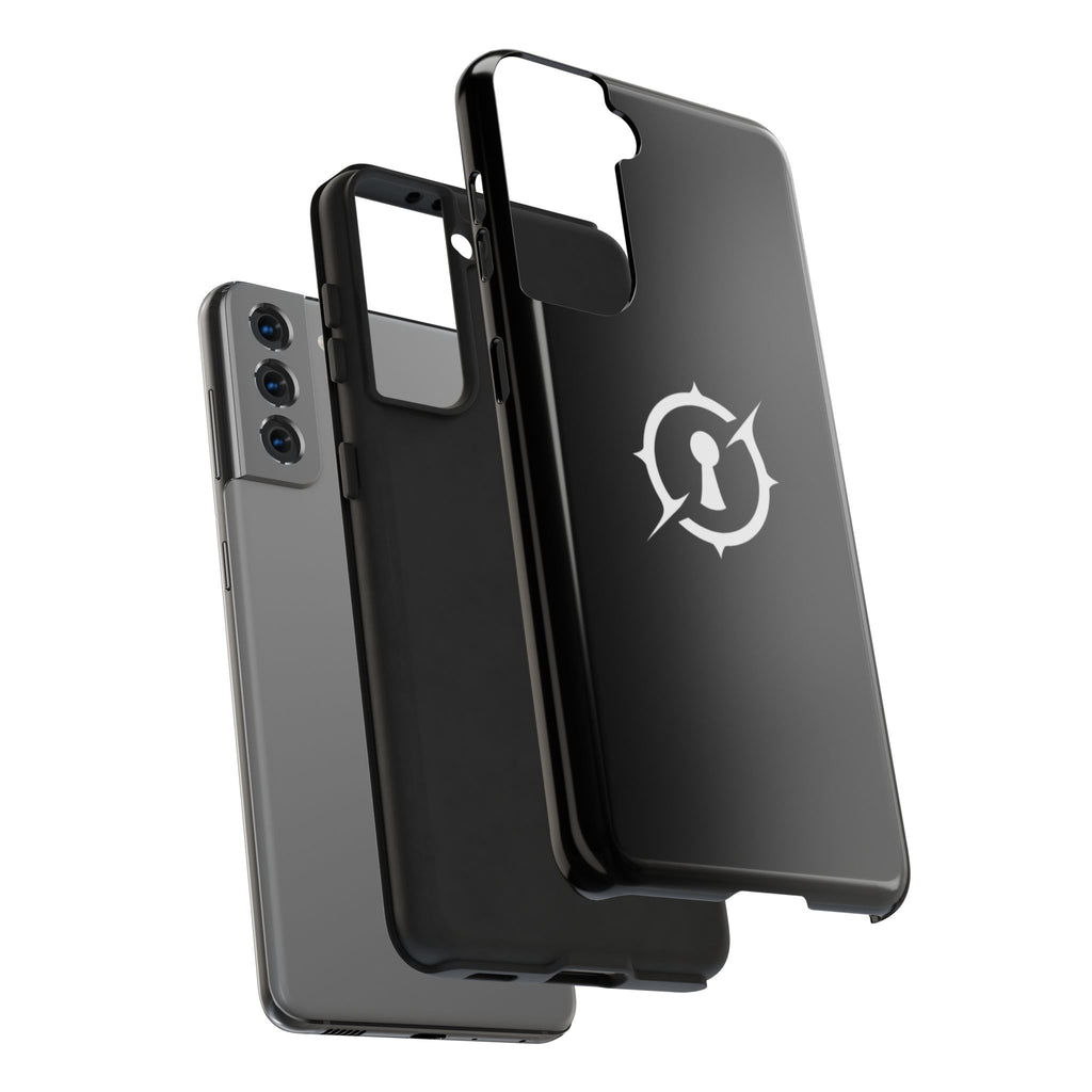 Obsidian Room Keyhole Tough Phone Cases