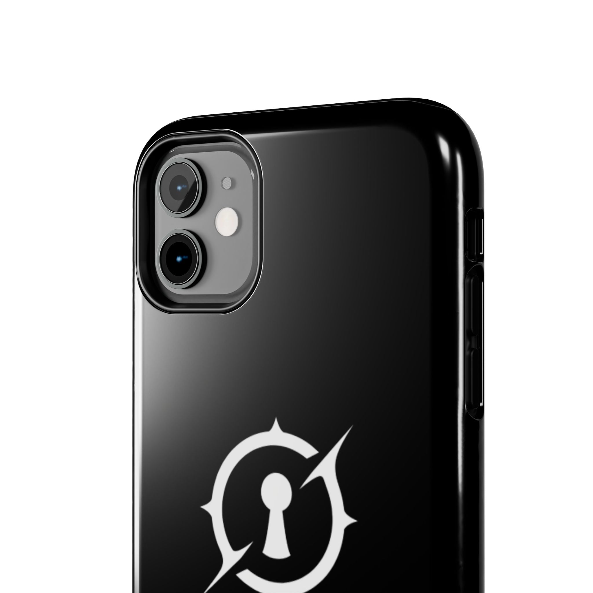 Obsidian Room Keyhole Tough Phone Cases