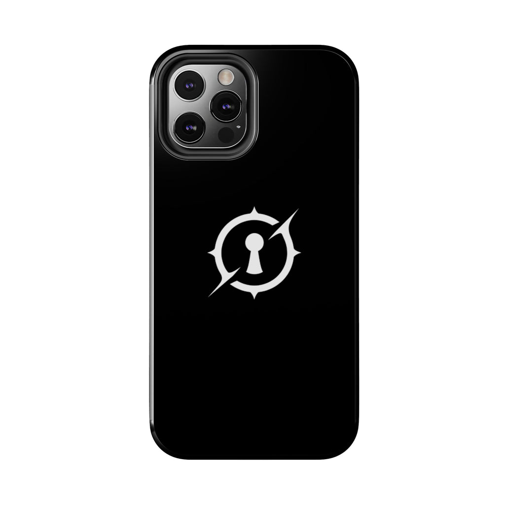 Obsidian Room Keyhole Tough Phone Cases