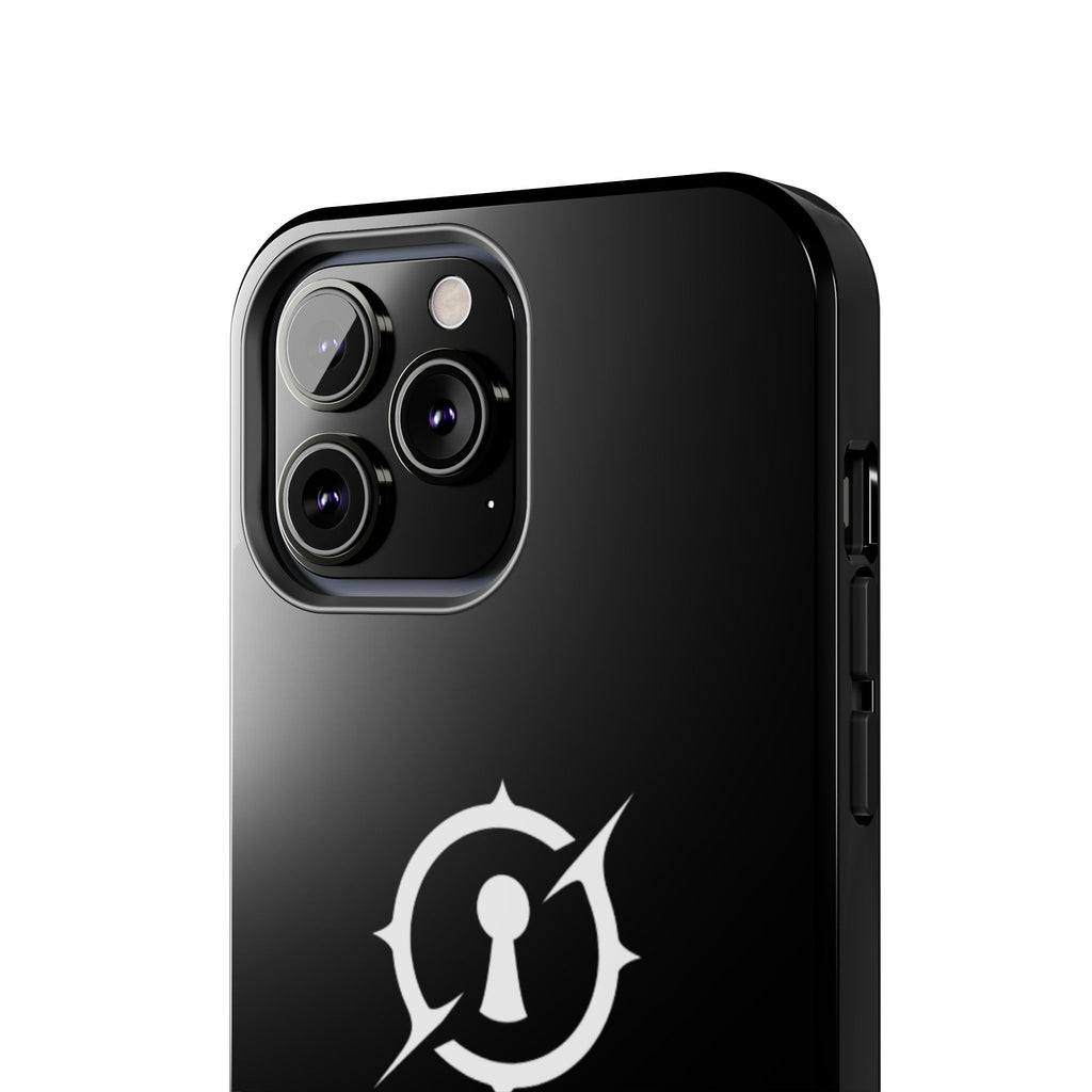 Obsidian Room Keyhole Tough Phone Cases