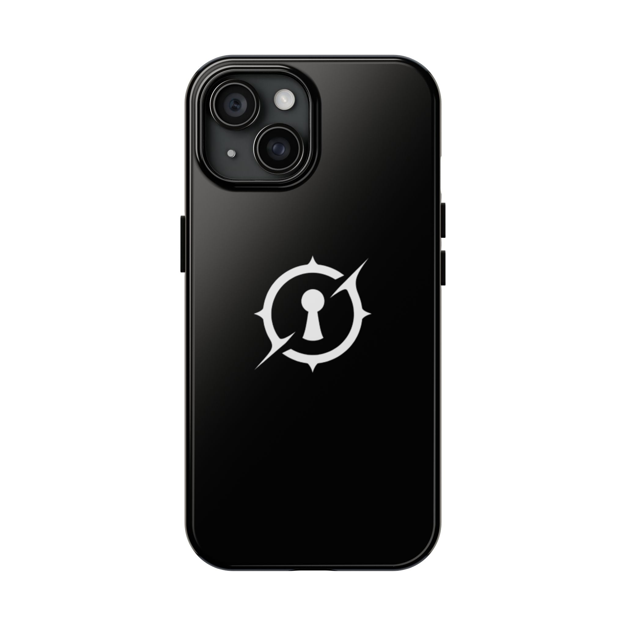 Obsidian Room Keyhole Tough Phone Cases