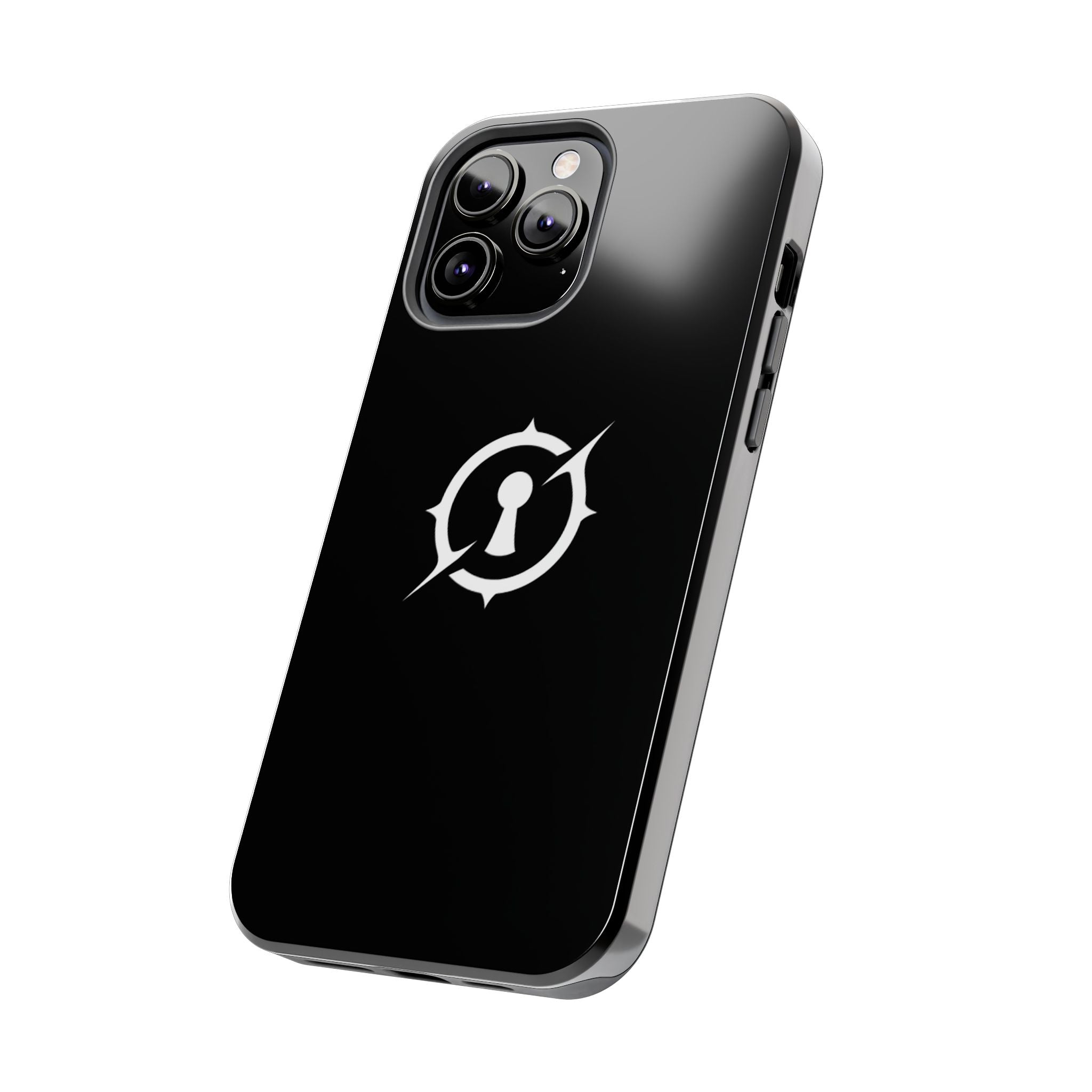Obsidian Room Keyhole Tough Phone Cases