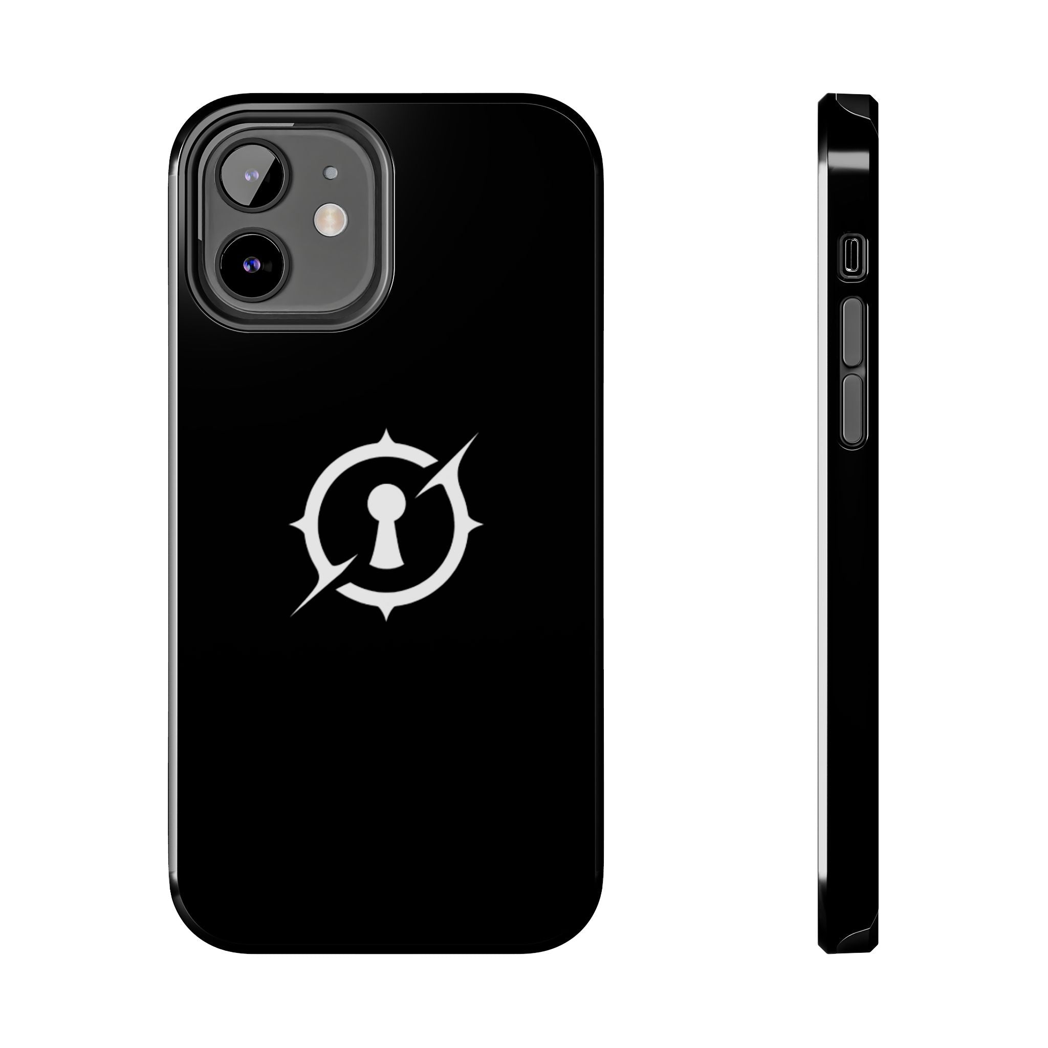 Obsidian Room Keyhole Tough Phone Cases
