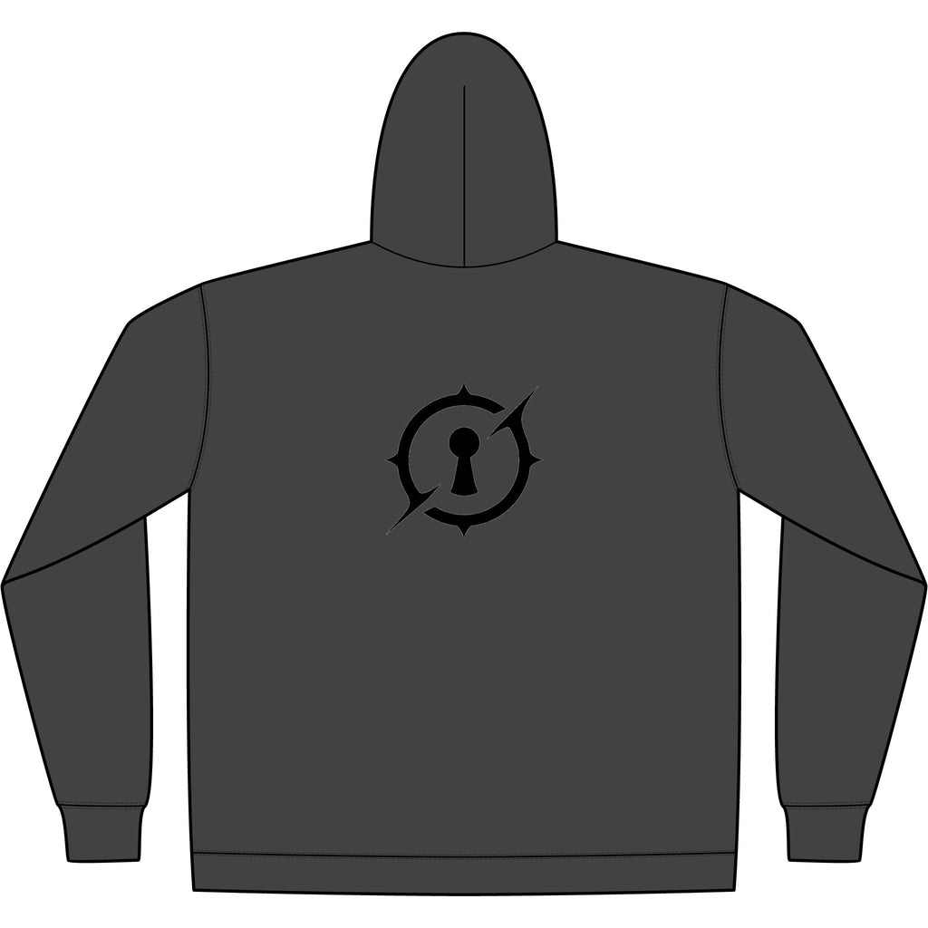 Unisex Relax Faded Zip Hood