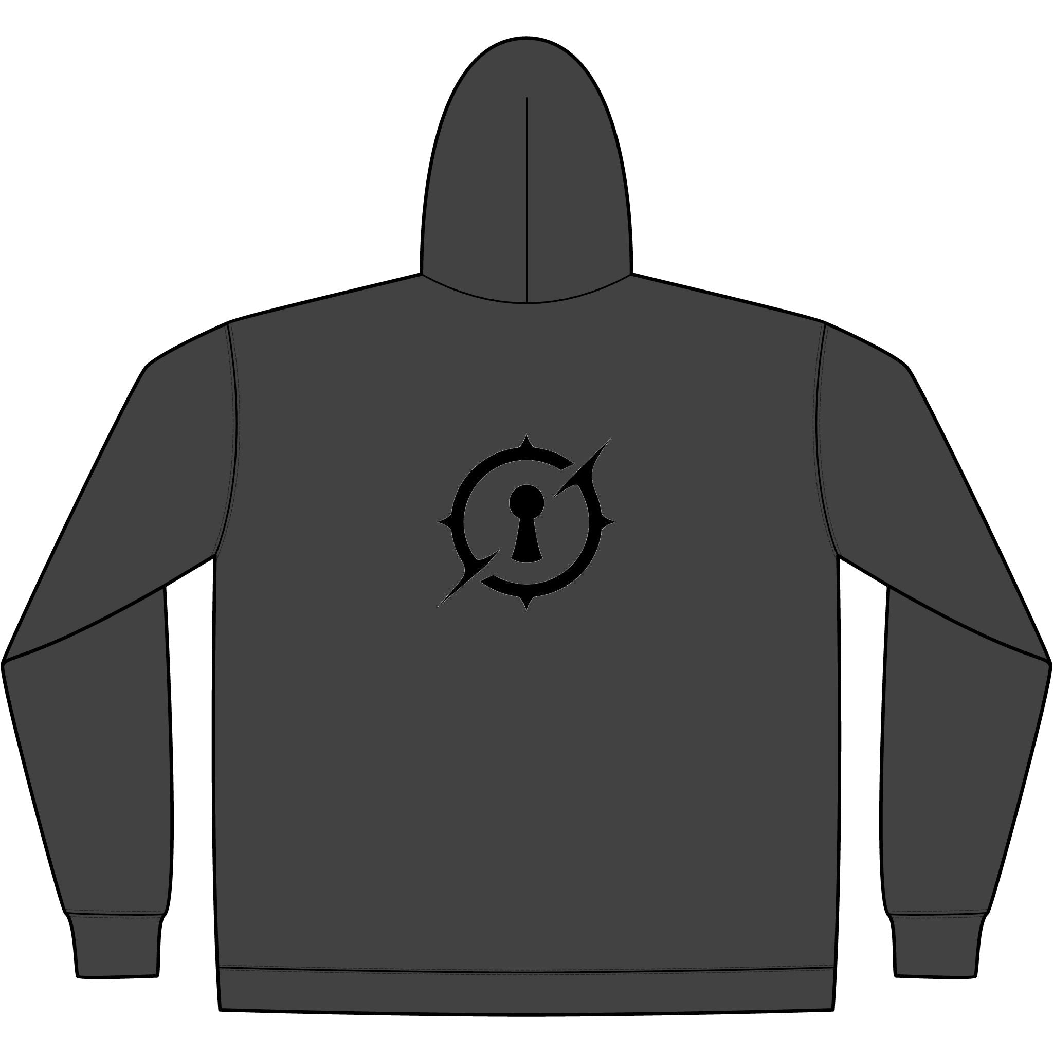 Unisex Relax Faded Zip Hood