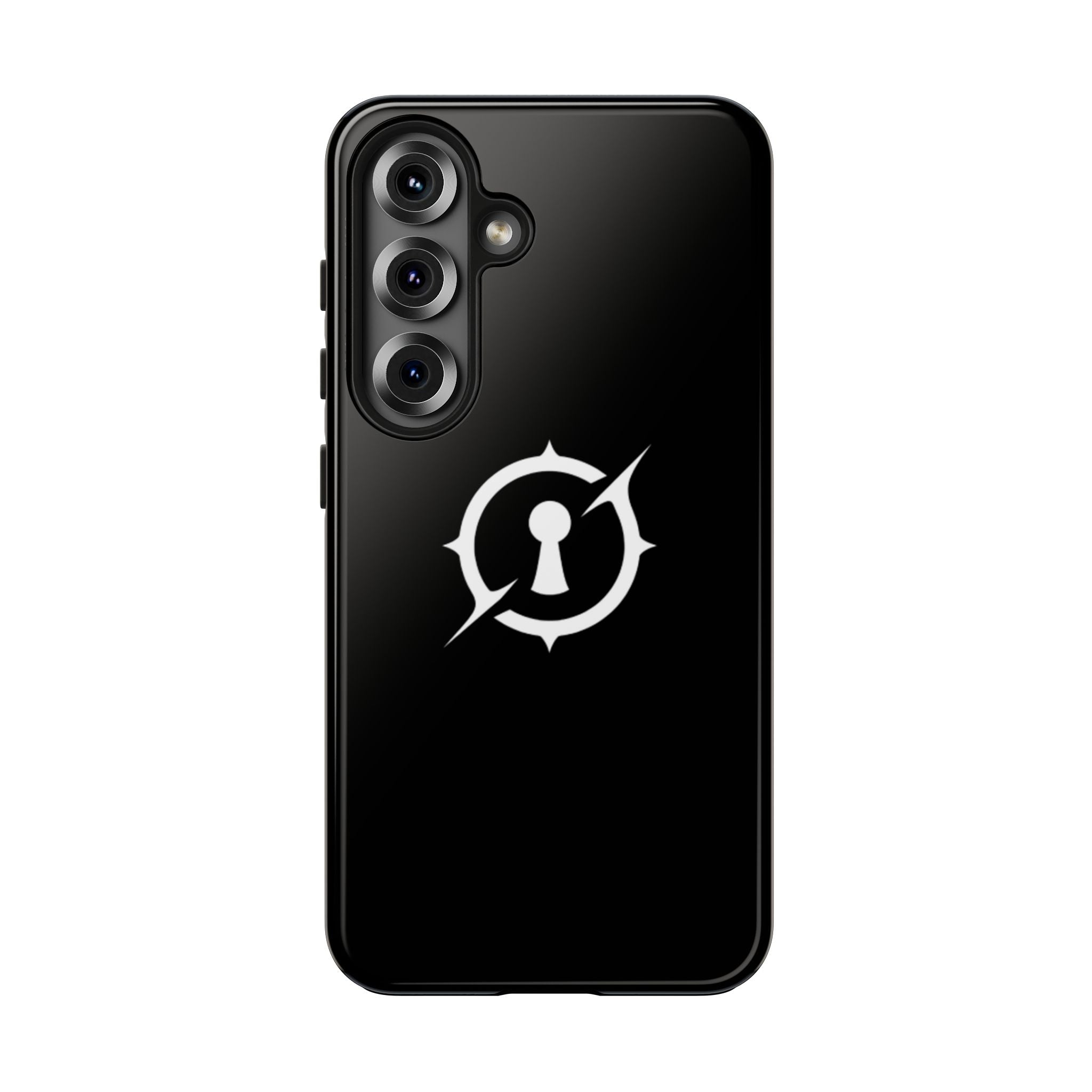 Obsidian Room Keyhole Tough Phone Cases