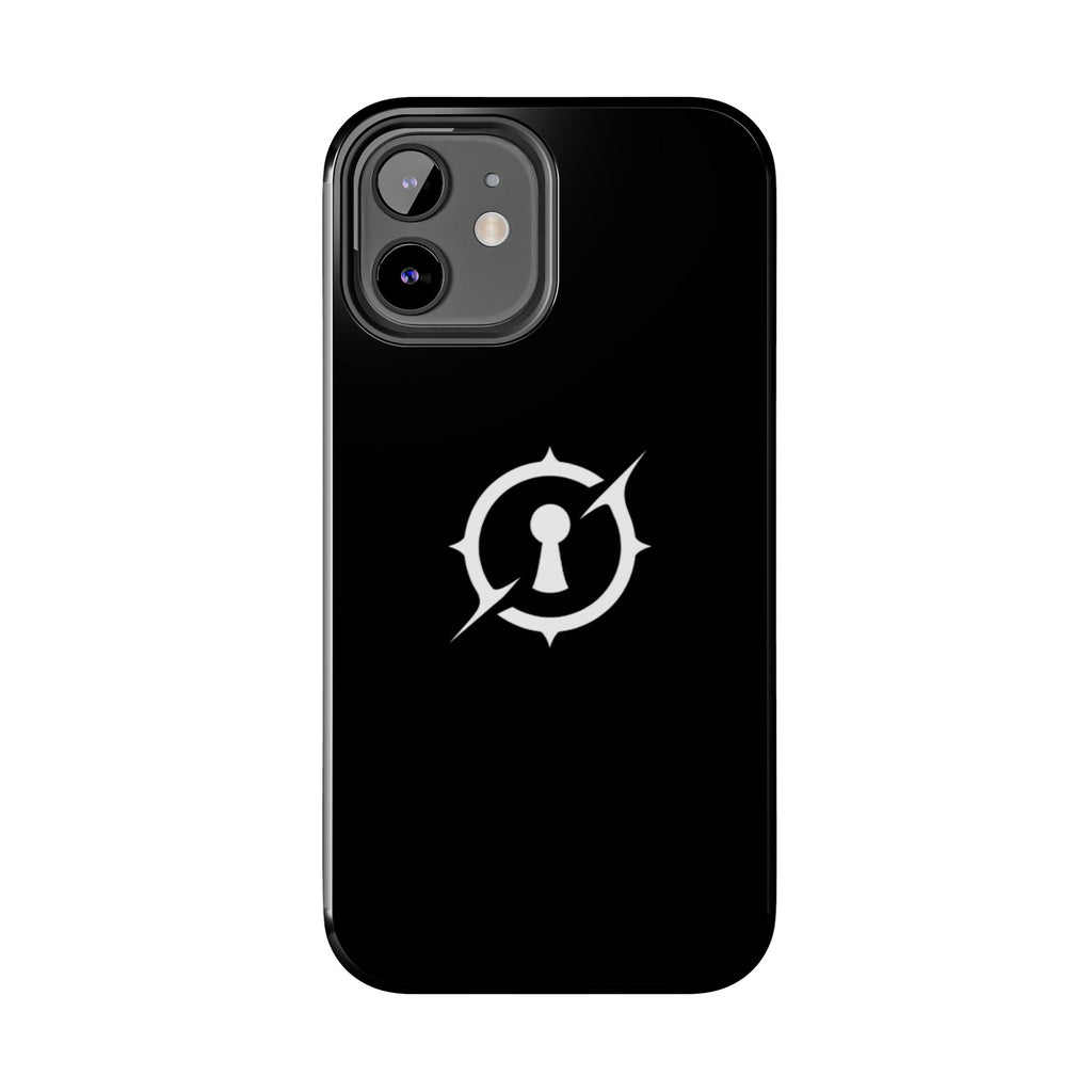 Obsidian Room Keyhole Tough Phone Cases