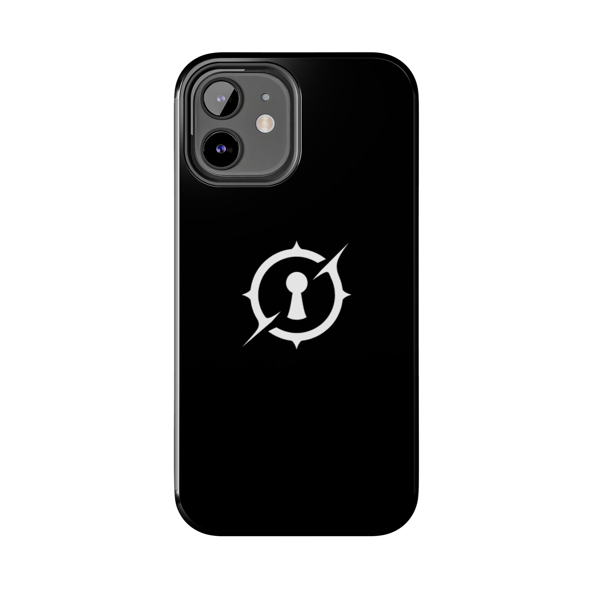 Obsidian Room Keyhole Tough Phone Cases