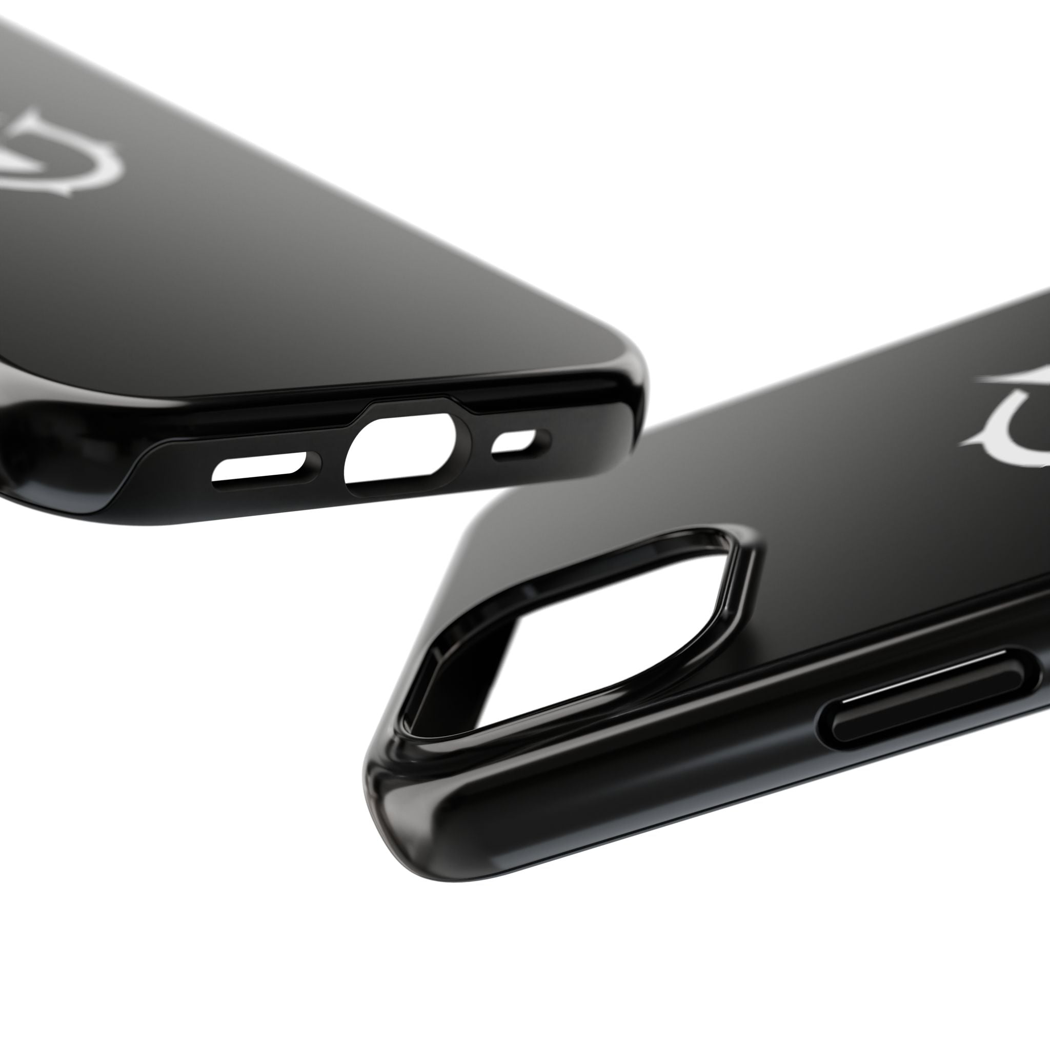 Obsidian Room Keyhole Tough Phone Cases