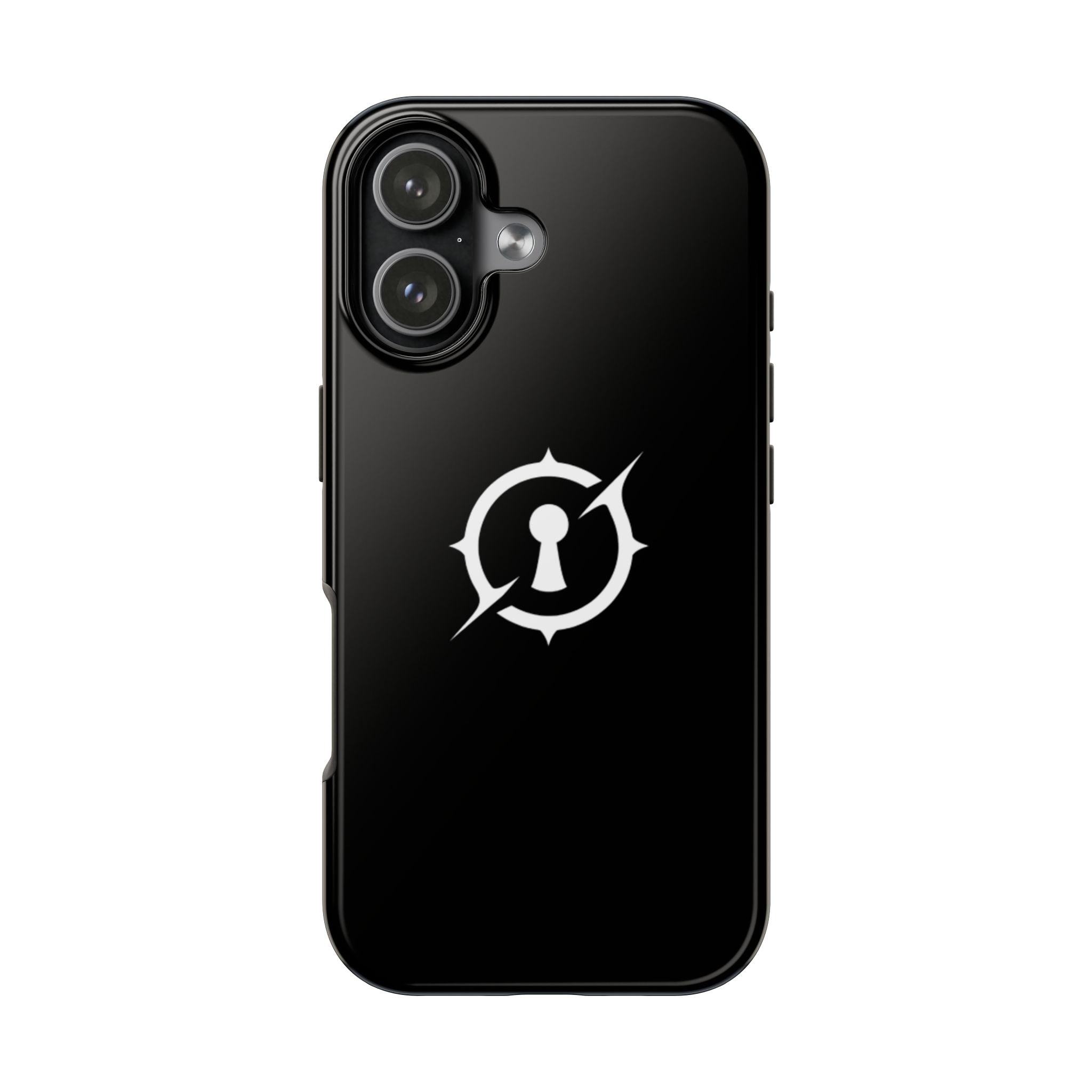 Obsidian Room Keyhole Tough Phone Cases