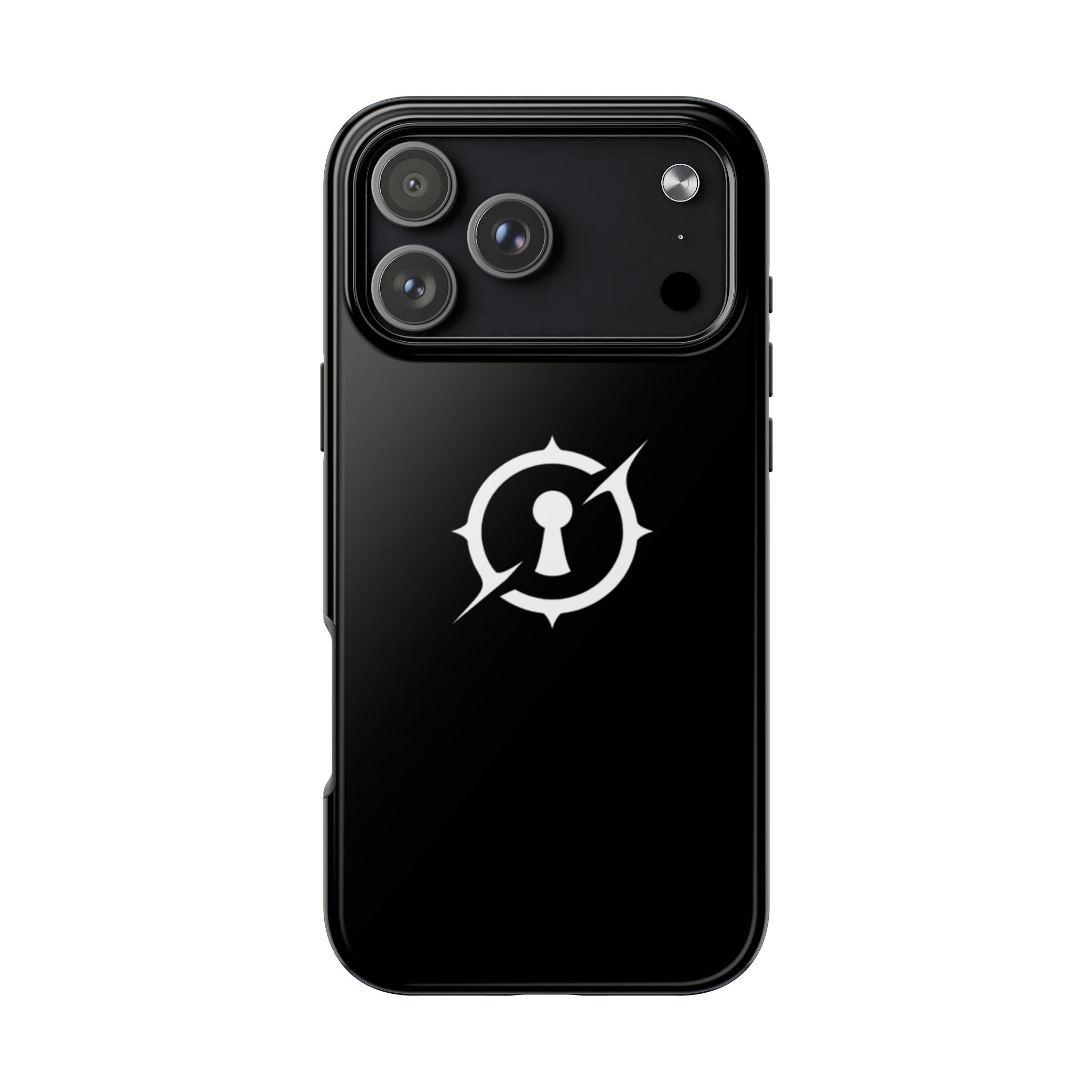 Obsidian Room Keyhole Tough Phone Cases