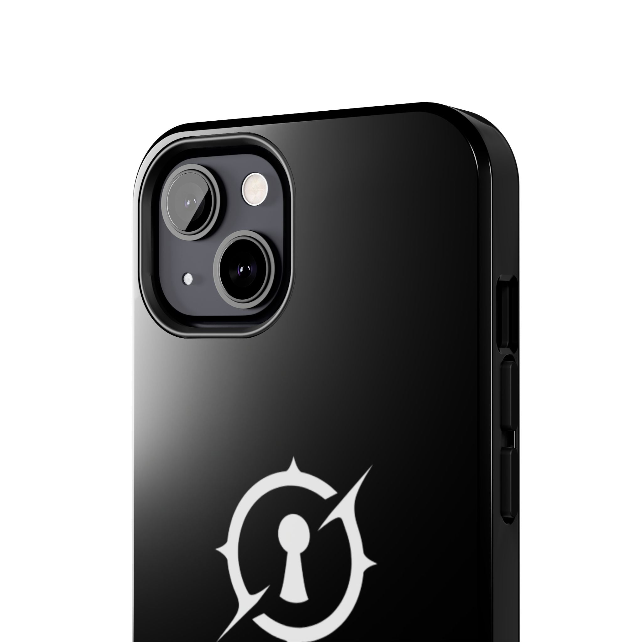 Obsidian Room Keyhole Tough Phone Cases