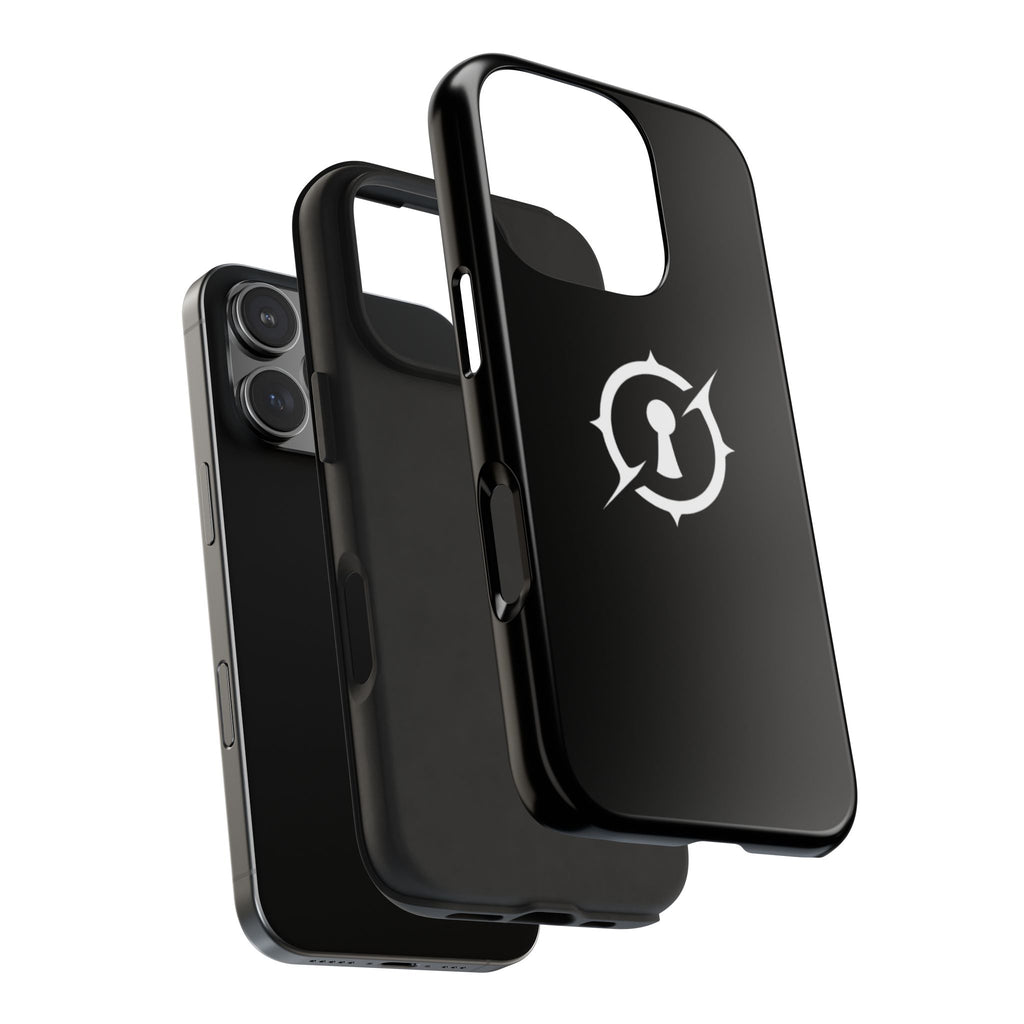 Obsidian Room Keyhole Tough Phone Cases