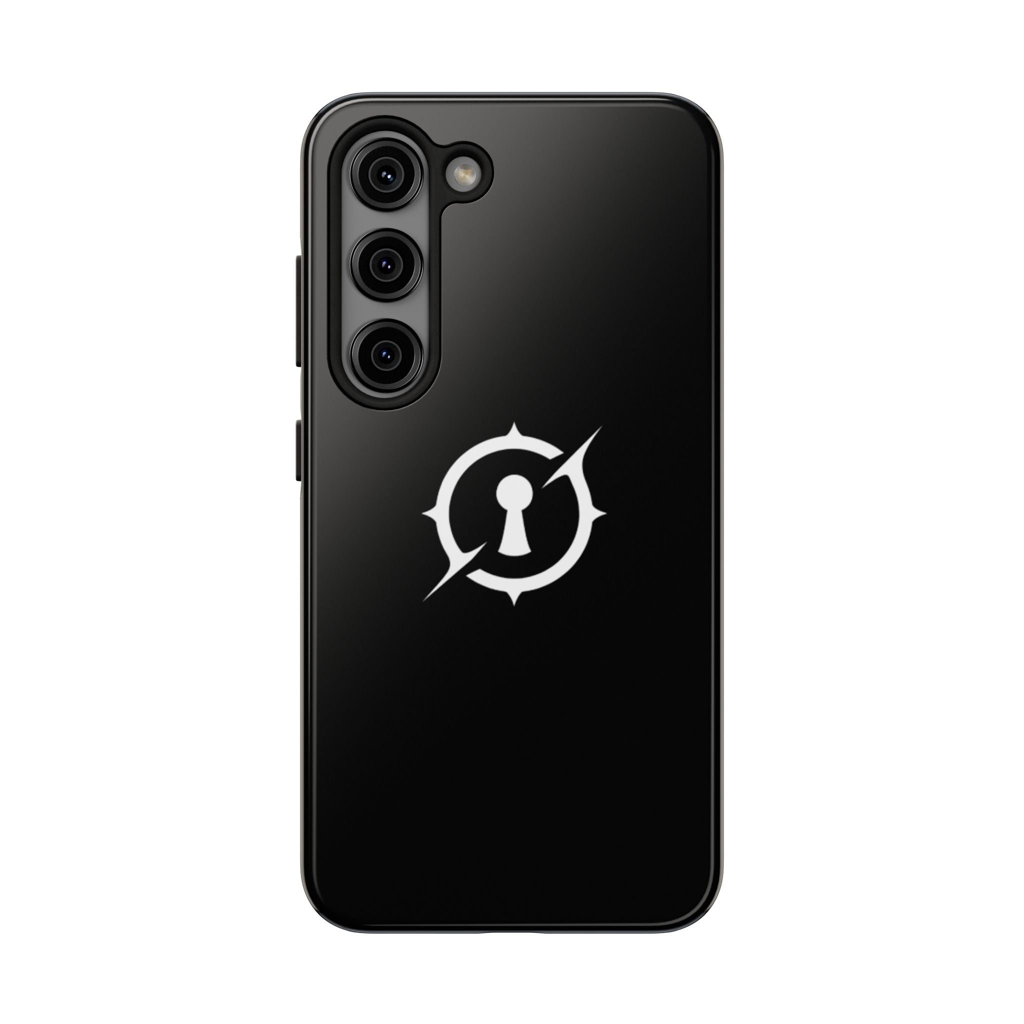 Obsidian Room Keyhole Tough Phone Cases