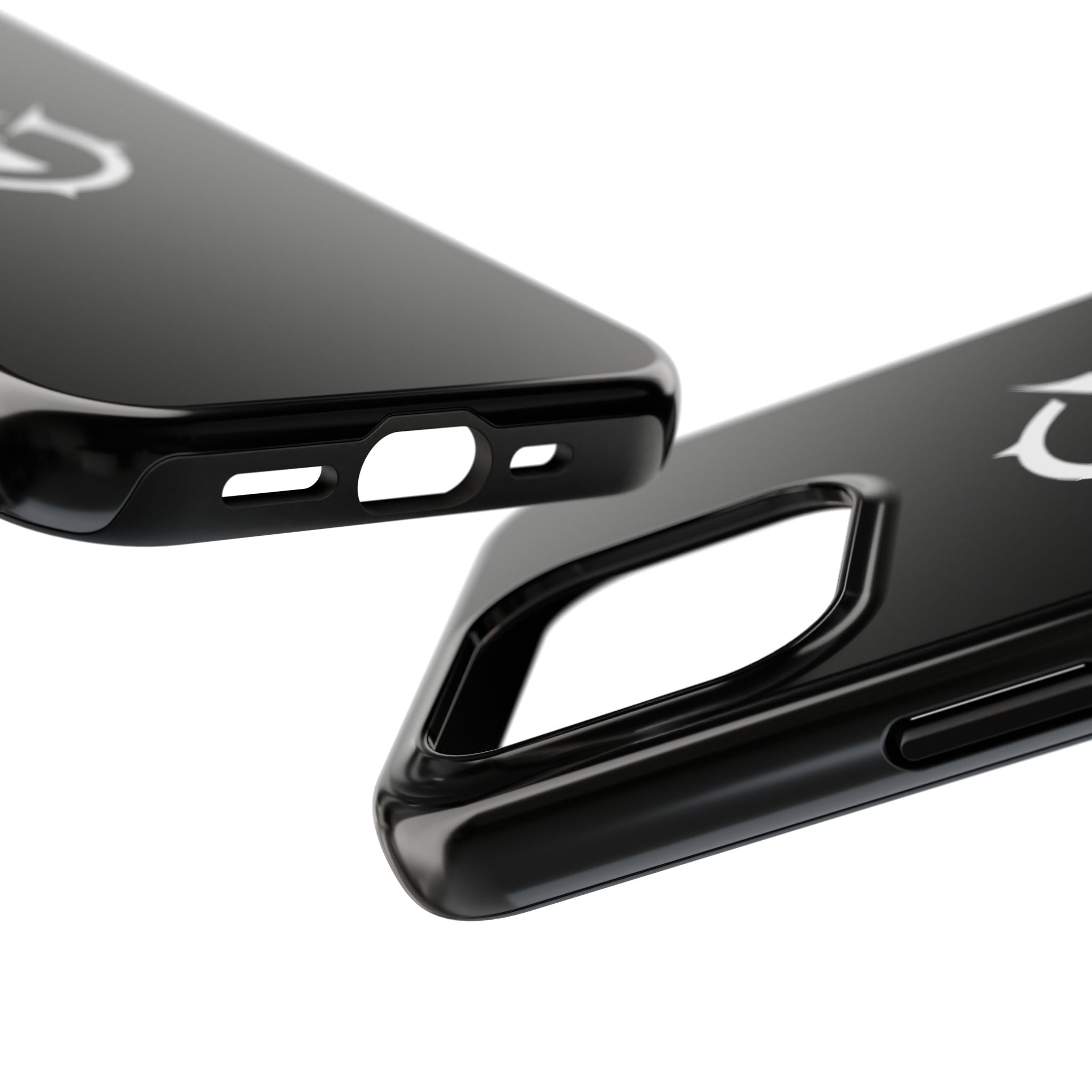 Obsidian Room Keyhole Tough Phone Cases