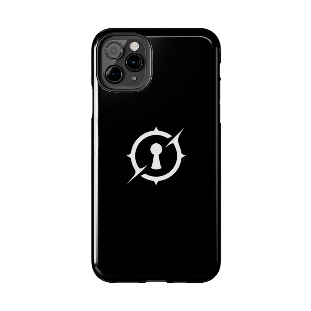 Obsidian Room Keyhole Tough Phone Cases