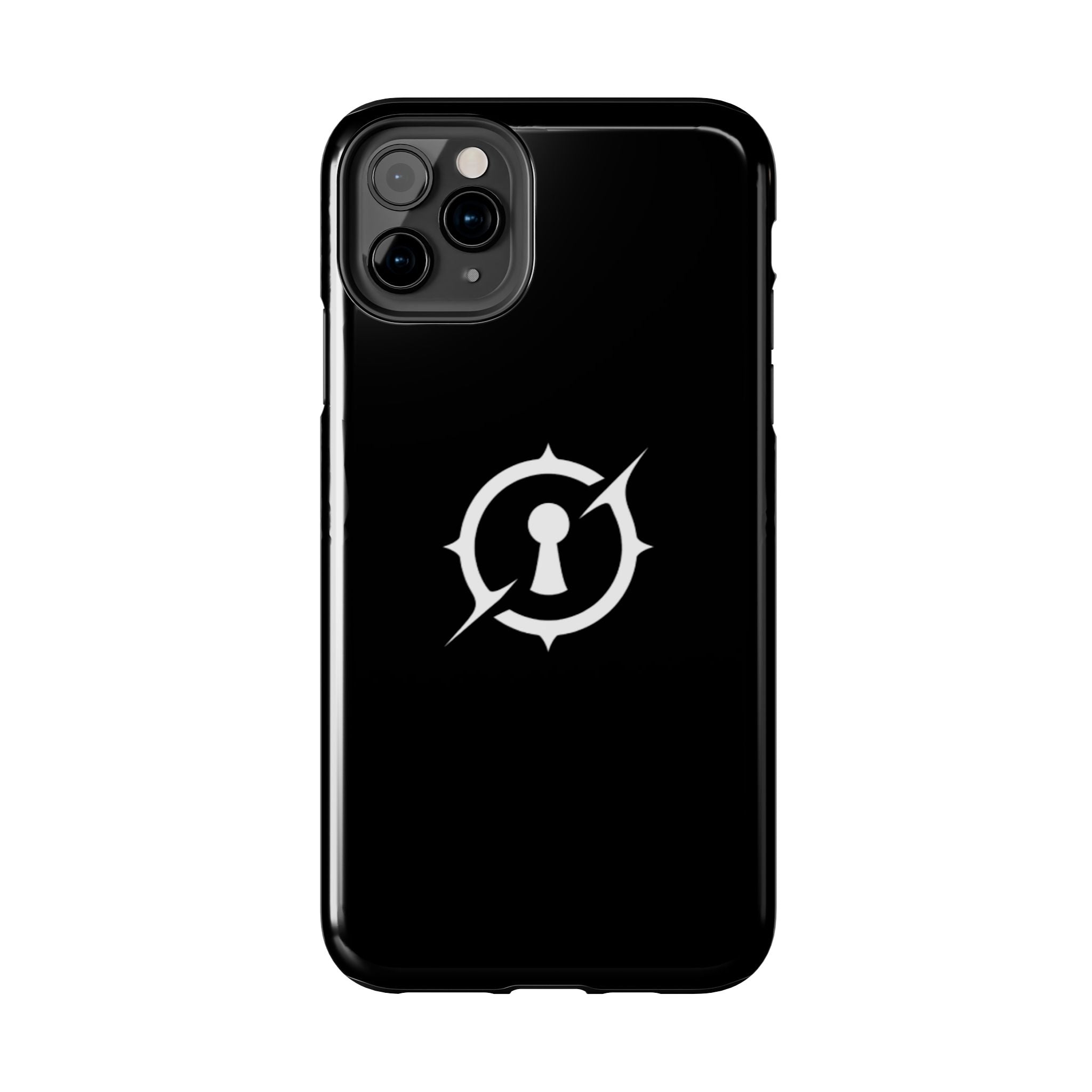Obsidian Room Keyhole Tough Phone Cases